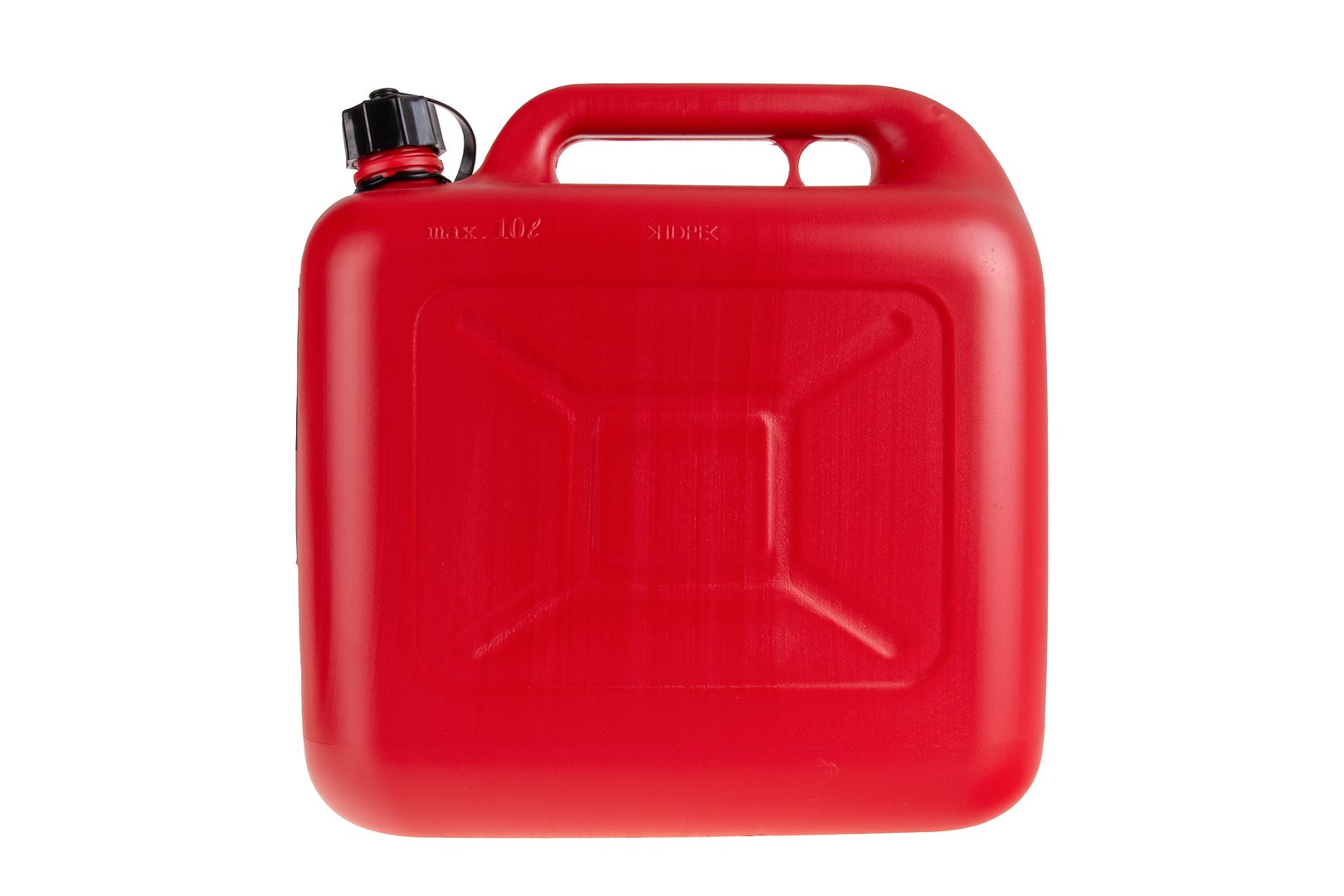 Tanica in plastica da 10 litri con imbuto, tanica per carburante, Geko