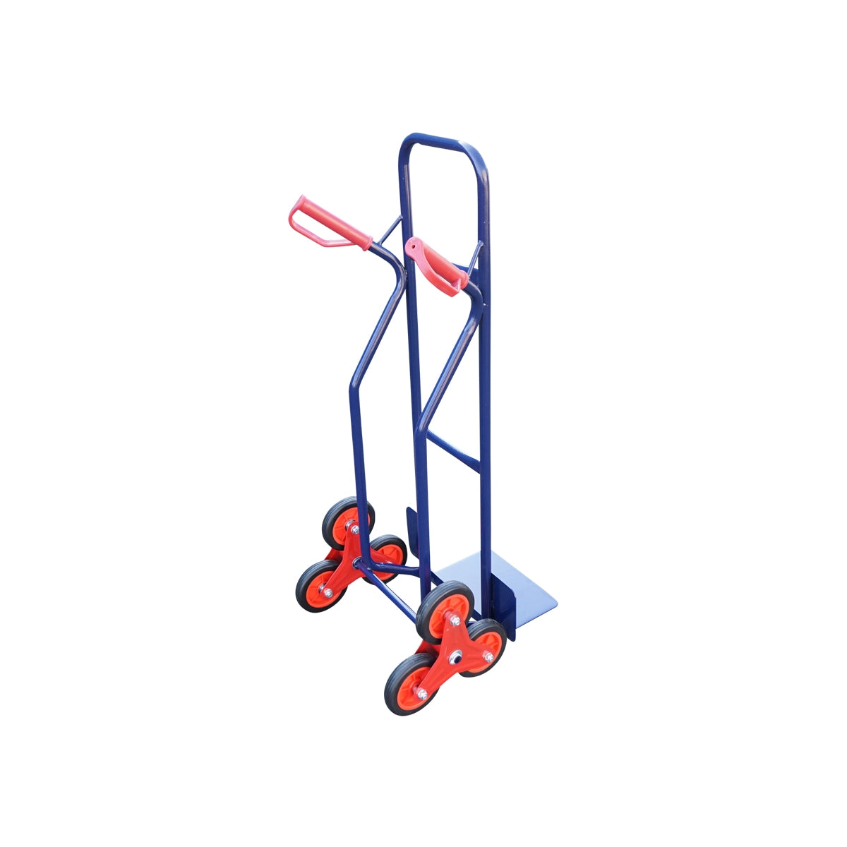 Carrello portapacchi pieghevole 150kg pneumatici maniglie ergonomiche carrellino con 6 ruote portatutto carrelli a mano saliscale in acciaio trasloco porta sacchi trasporto carichi pesanti