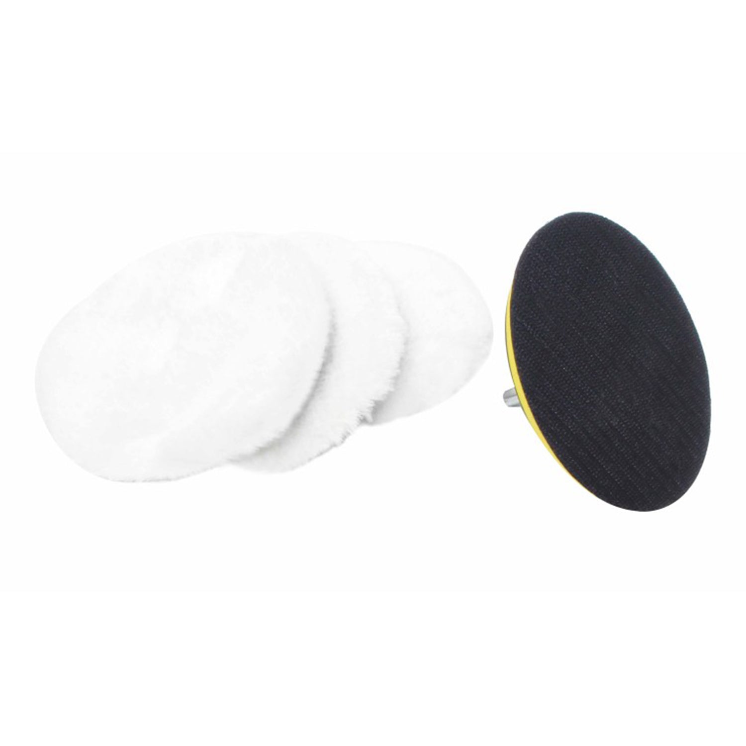 Pad di lucidatura in lana, set di pad lucidanti, spugna disco per lucidatura auto in lana da 125 mm per lucidare, levigare, cera, m14, dischi di lucidatura in feltro di lana per smerigliatrice angolare, Satra