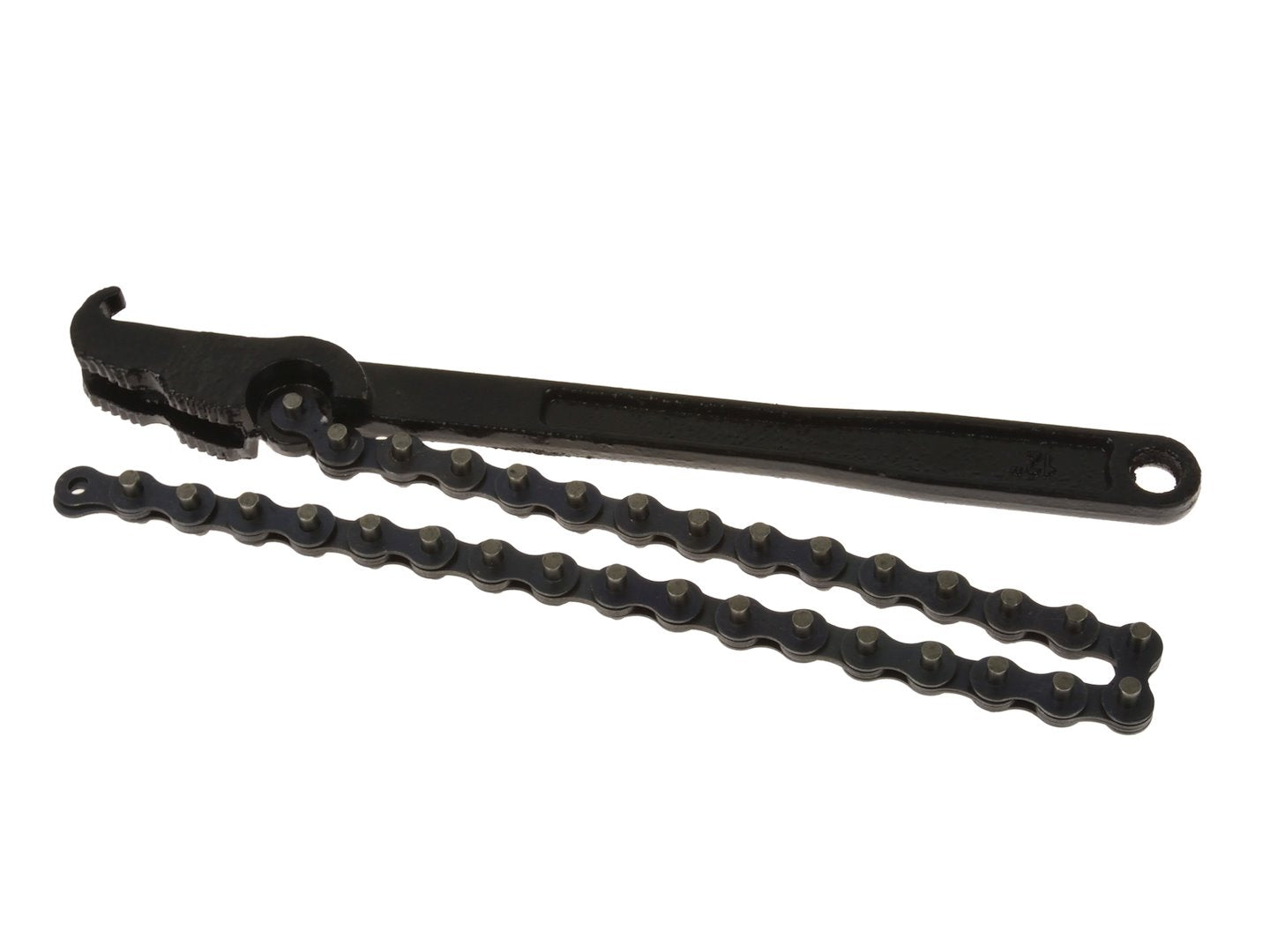 Chiave a catena per filtro olio da 12" pollici, chiave per catena del filtro dell'olio regolabile adatta per diametro da 1,6" a 5,9", per installazione e riparazione di macchinari