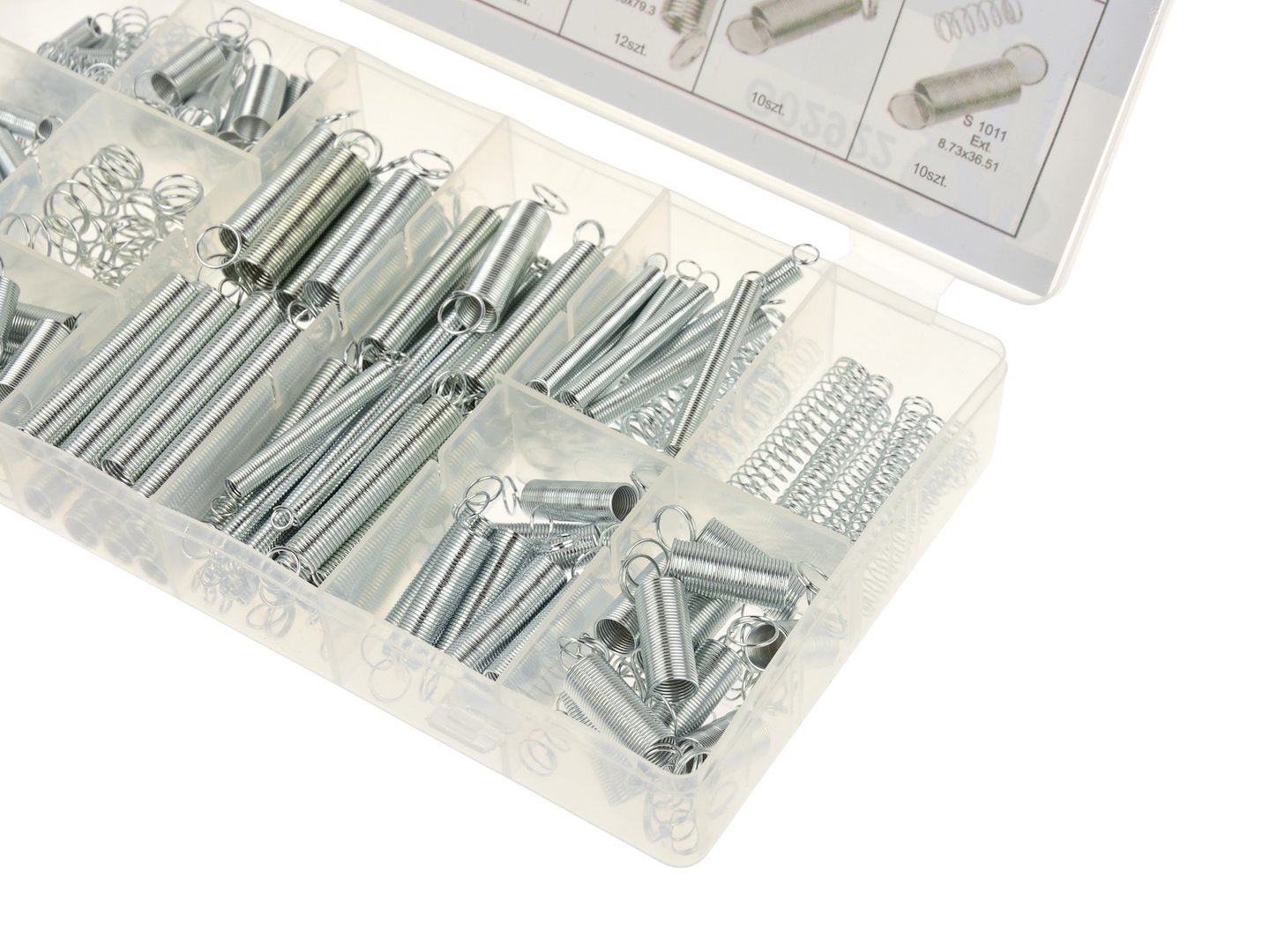 Kit assortito di molle a compressione, diverse dimensioni, 200 mini molle per riparazioni