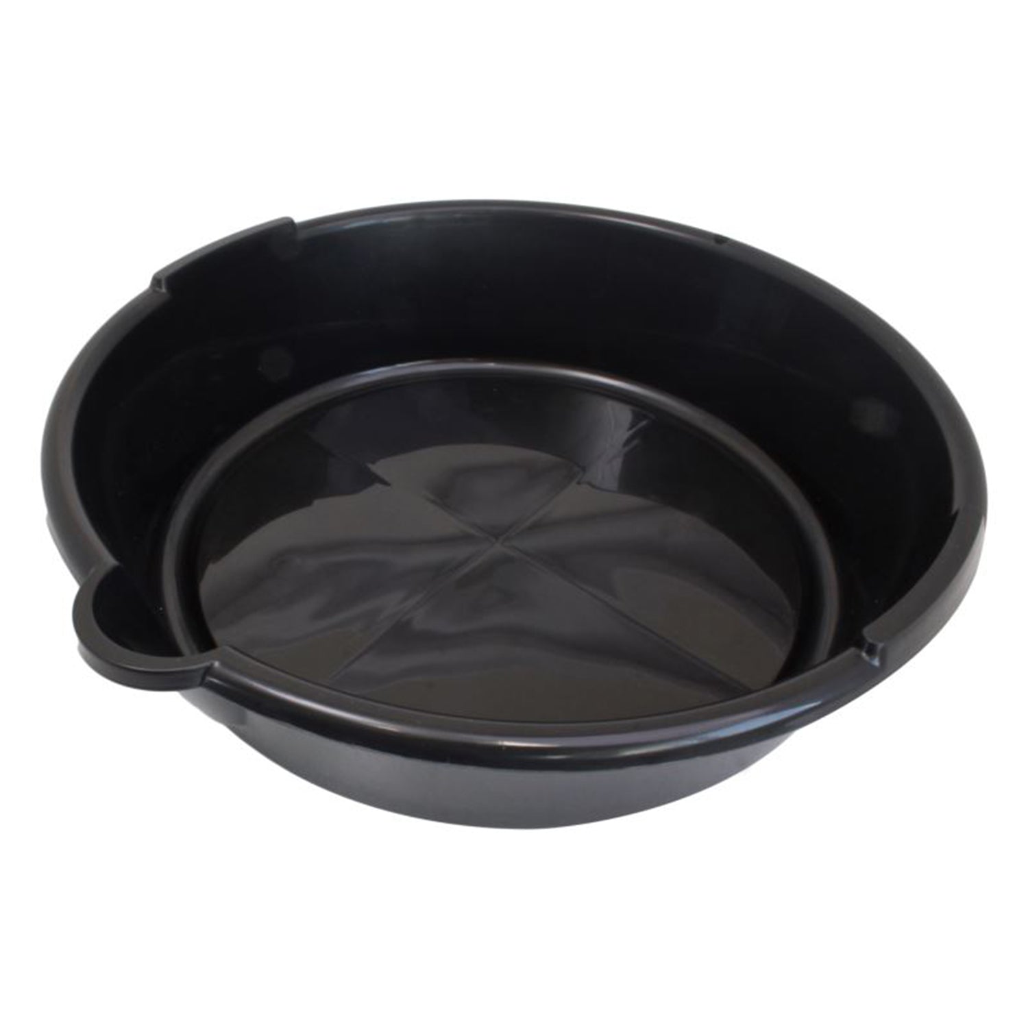 Vaschetta recupero liquidi professionale per cambio olio auto, vaschetta di raccolta universale multiuso, in polipropilene resistente, bacinella raccolta, 6 l, Ø360 mm