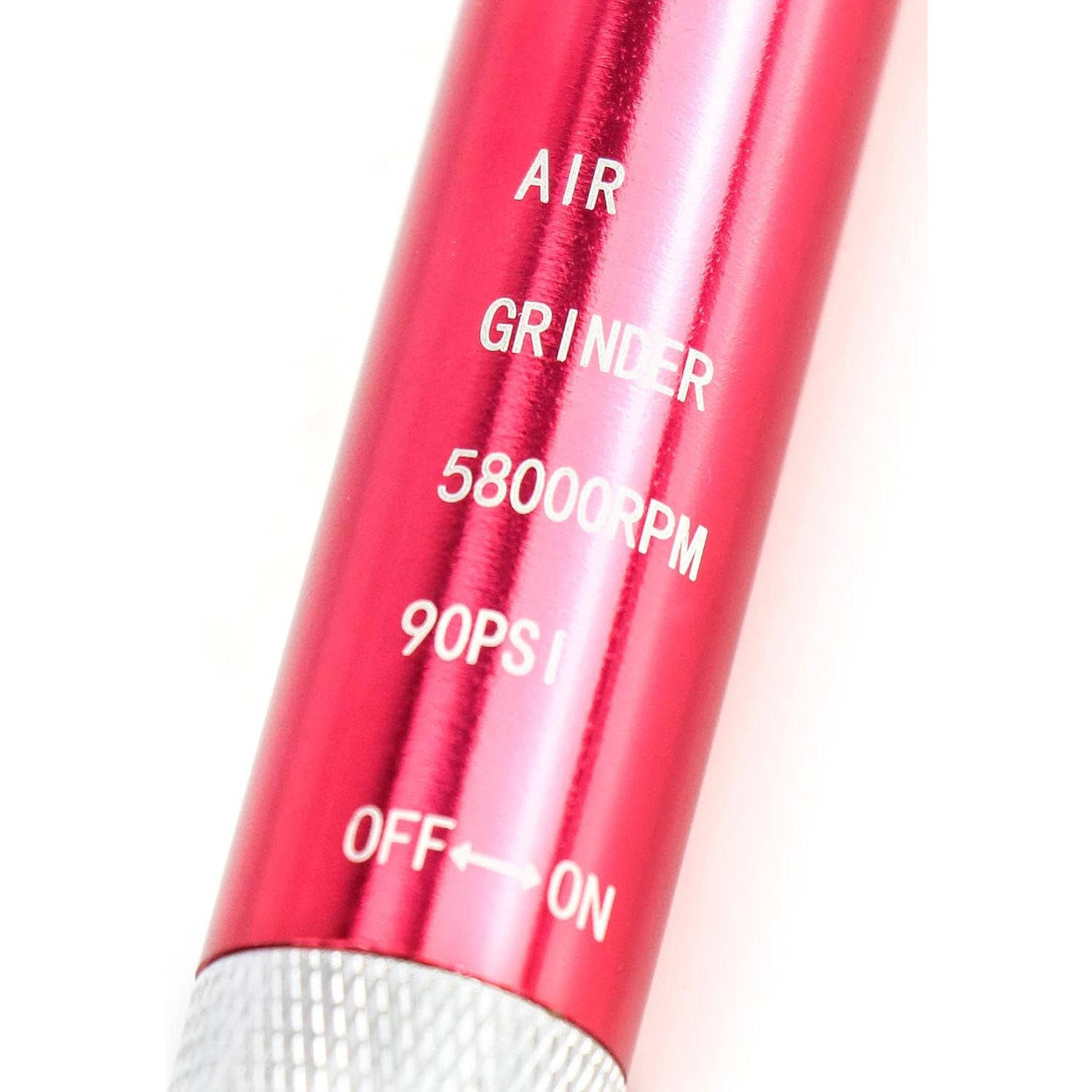 Micro smerigliatrice pneumatica smerigliatrice penna a spinta, 58.000 rpm, kit smerigliatrice pneumatica ad alta velocità, penna per smerigliatura pneumatica, strumento per lucidatura e incisione portatile, Gebo Tools