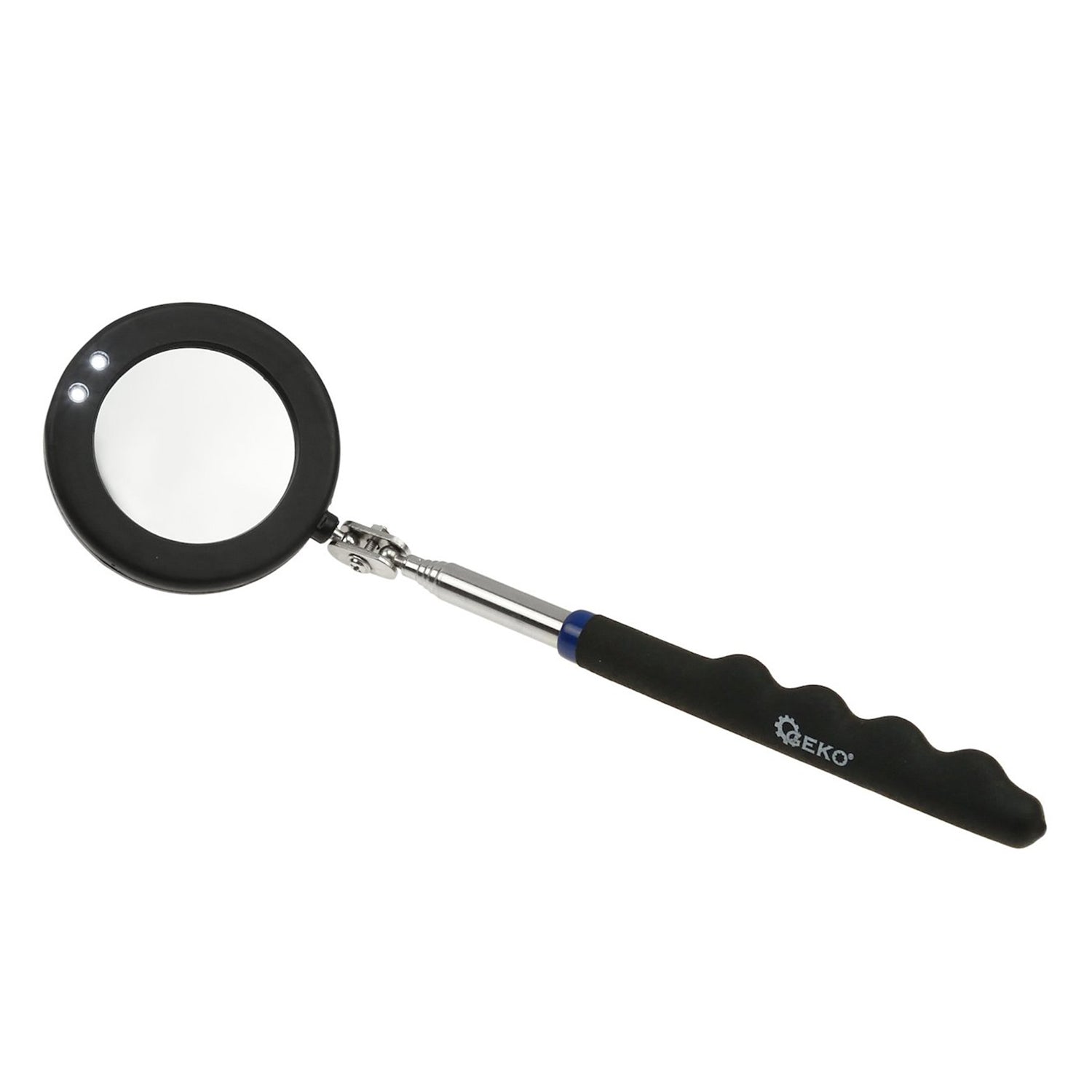 Specchio di ispezione telescopico con LED, specchio di controllo telescopico regolabile 265–920 mm Geko