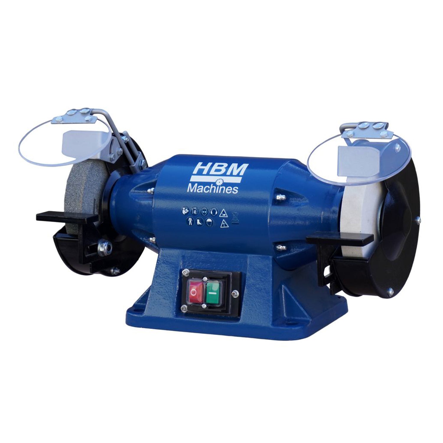 Mola smerigliatrice da banco professionale, smerigliatrice da banco doppia, 150mm 500W
