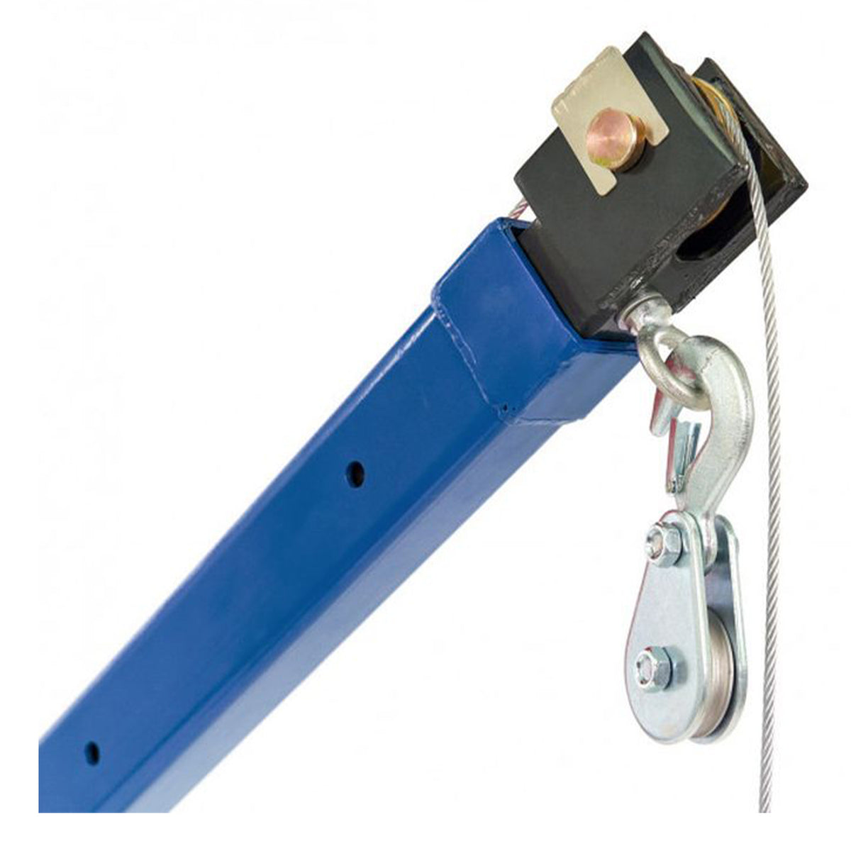 Gru idraulica per piattaforme auto, braccio estensibile, gruetta per pick up con verricello, 500 kg Hbm Machines