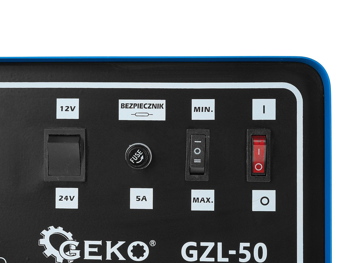 Caricabatterie auto 12/24V GZL-50 28/25A con ricarica rapida,avviatore per batterie auto 40-400Ah Geko