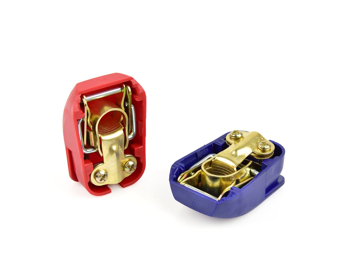 Kit 2 morsetti batteria sgancio rapido, per cavo, set di morsetti per batterie, connettore a sgancio rapido, batteria terminali, attacco rapido, connettore a scollegamento rapido batteria,1 coppia, 800A 12V/24V - Geko