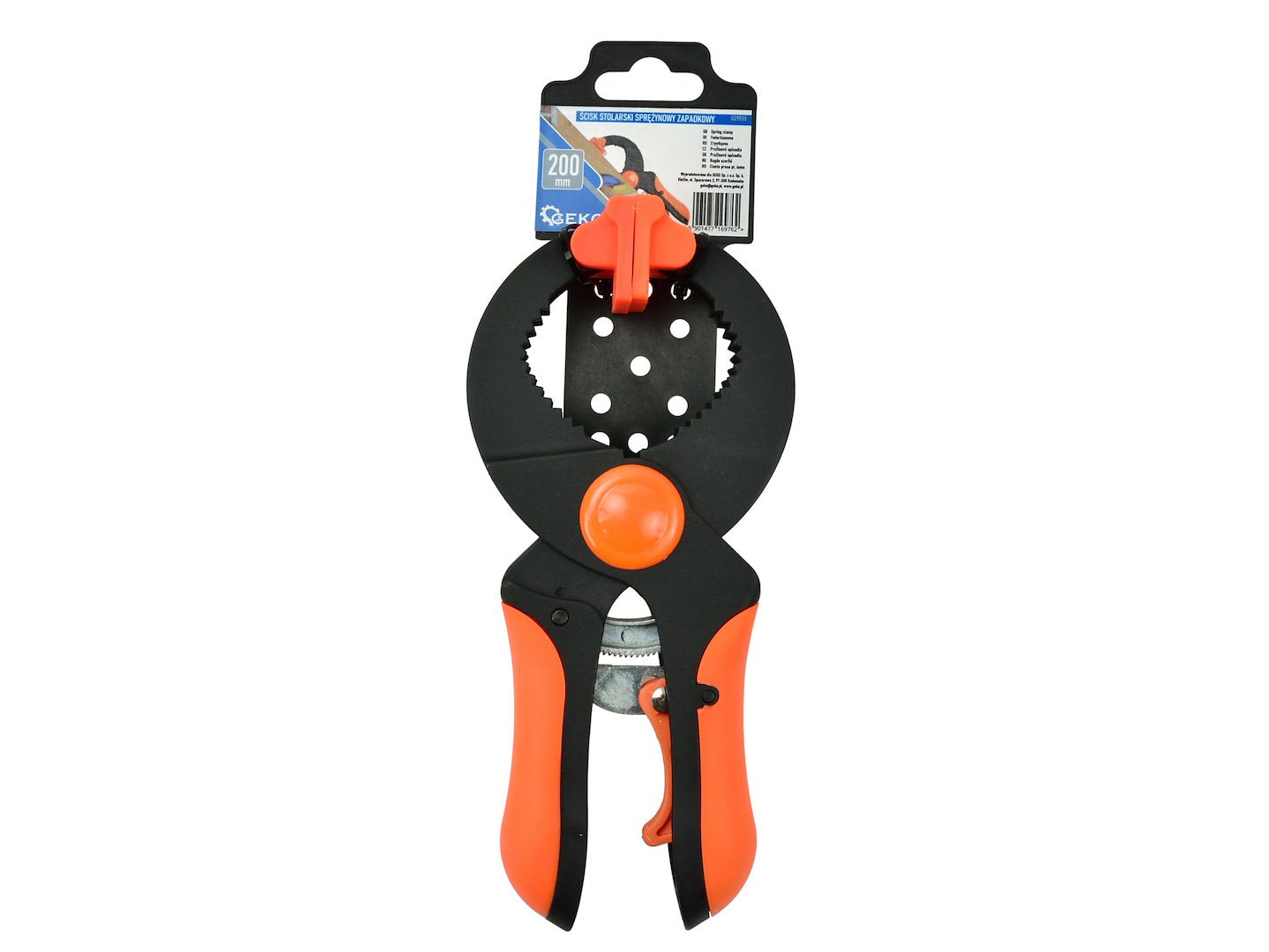 Morsetto a pinza per falegnameria 200 mm Geko