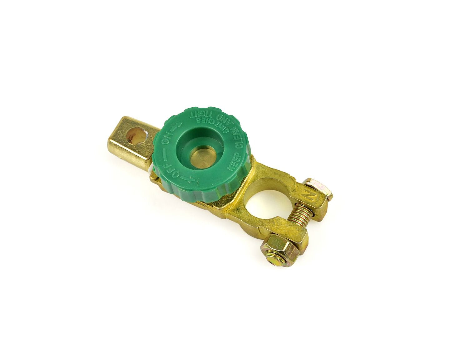 Stacca batteria 500 A con morsetto negativo ed innesto rapido per auto, camper,nautica