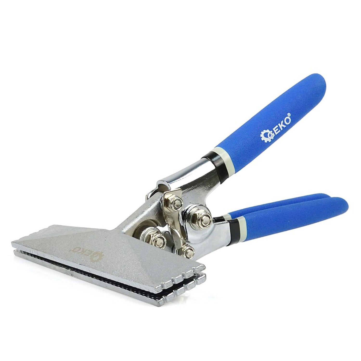 Pinza per piegatura lamiera tetto carrozzeria auto 210 mm 150x35 mm Geko