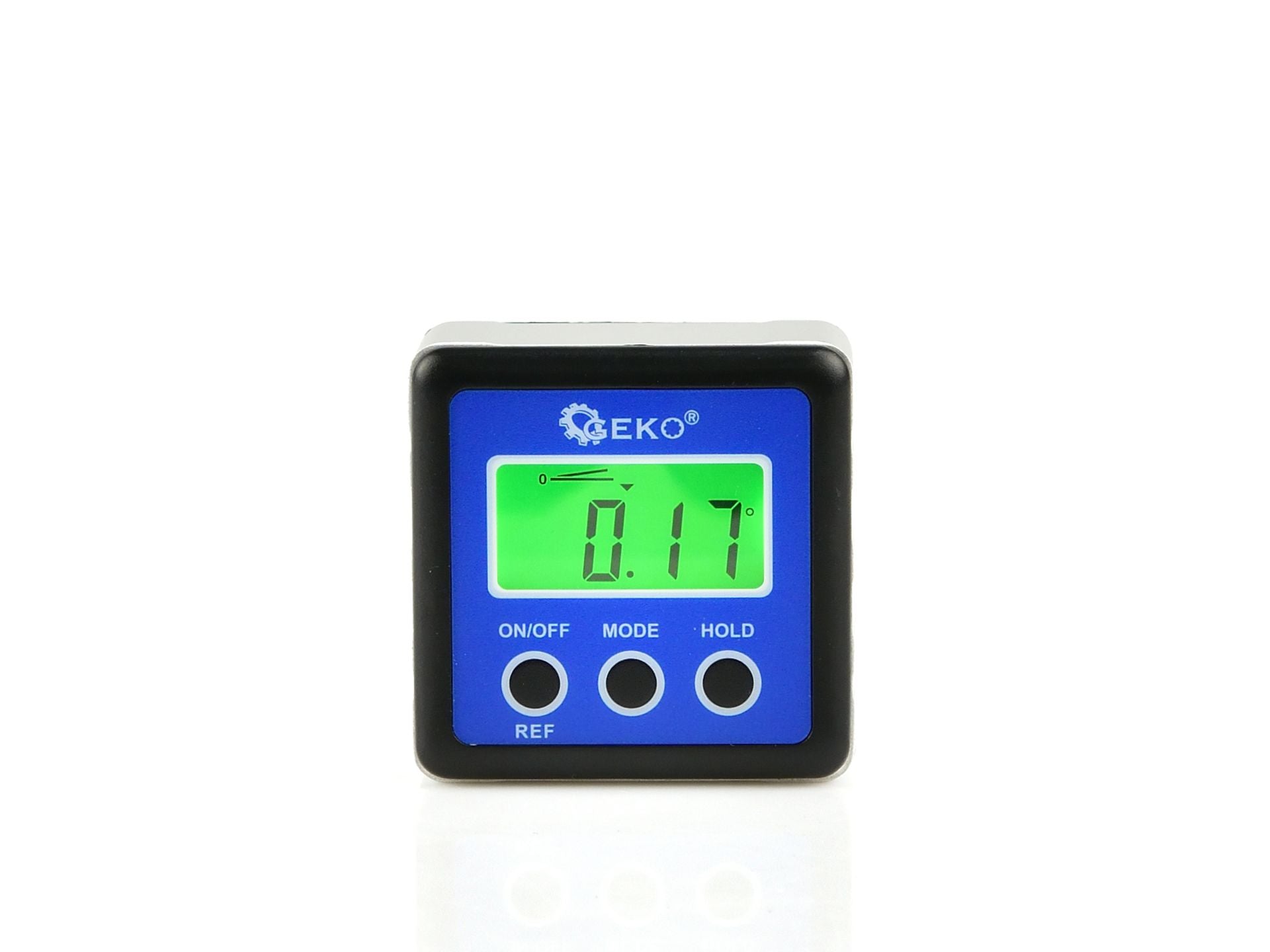 Livella digitale professionale magnetica, inclinometro con display LED, compatta per falegname, goniometro digitale - telemetro laser - inclinometro digitale - per auto, carpenteria, edilizia e muratura, Geko