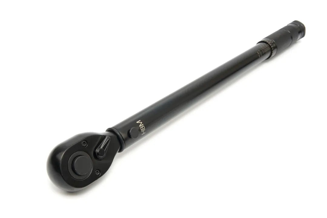 Set chiave dinamometrica 1/2", 5 pezzi, 28-210 Nm, bussole a impatto 1/2" 17 19 21mm, e prolunga HBM Machines Olanda