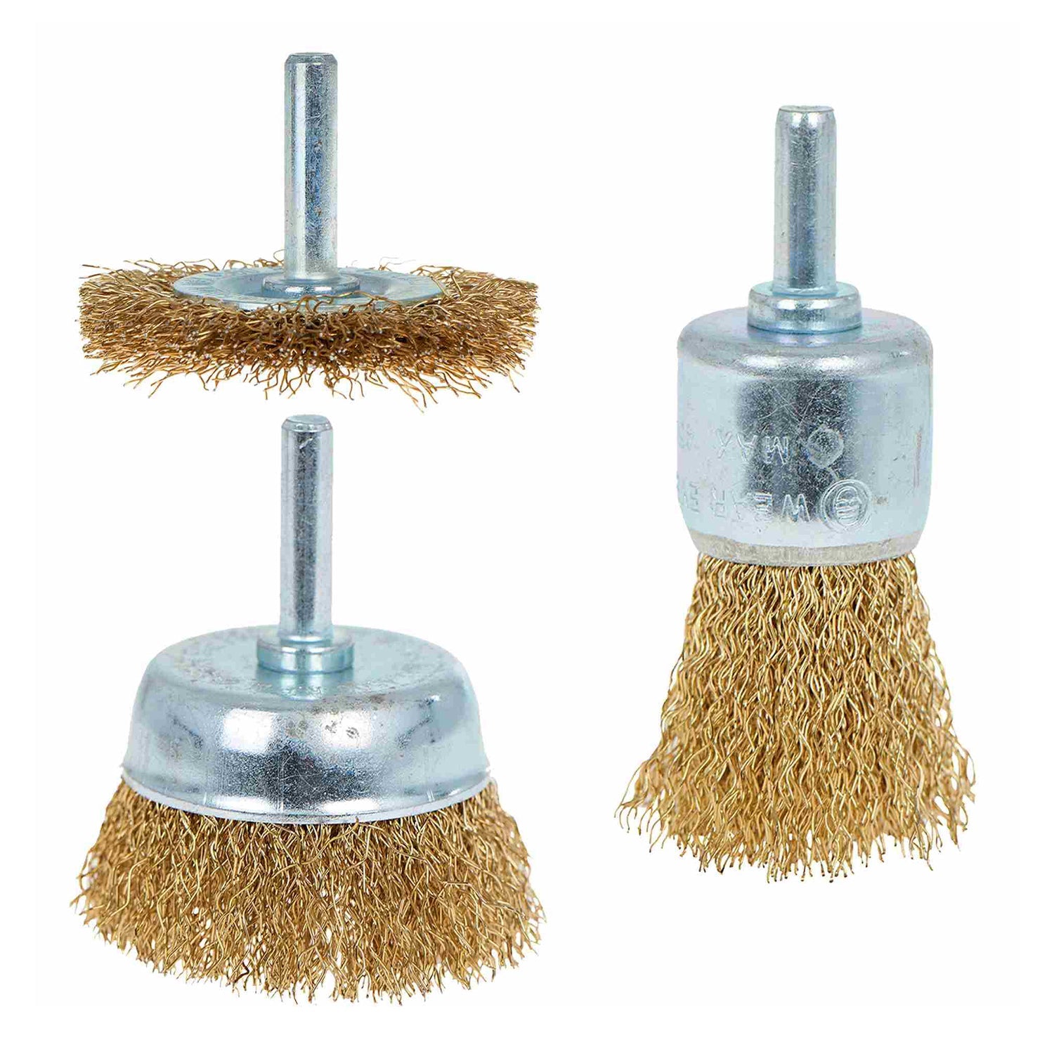 Spazzole trapano metalliche, set spazzole metalliche per trapano - spazzola a disco, tazza e cilindrica per rimozione ruggine, vernice, pulizia metallo e legno, spazzole/spazzola circolare abrasive per trapano