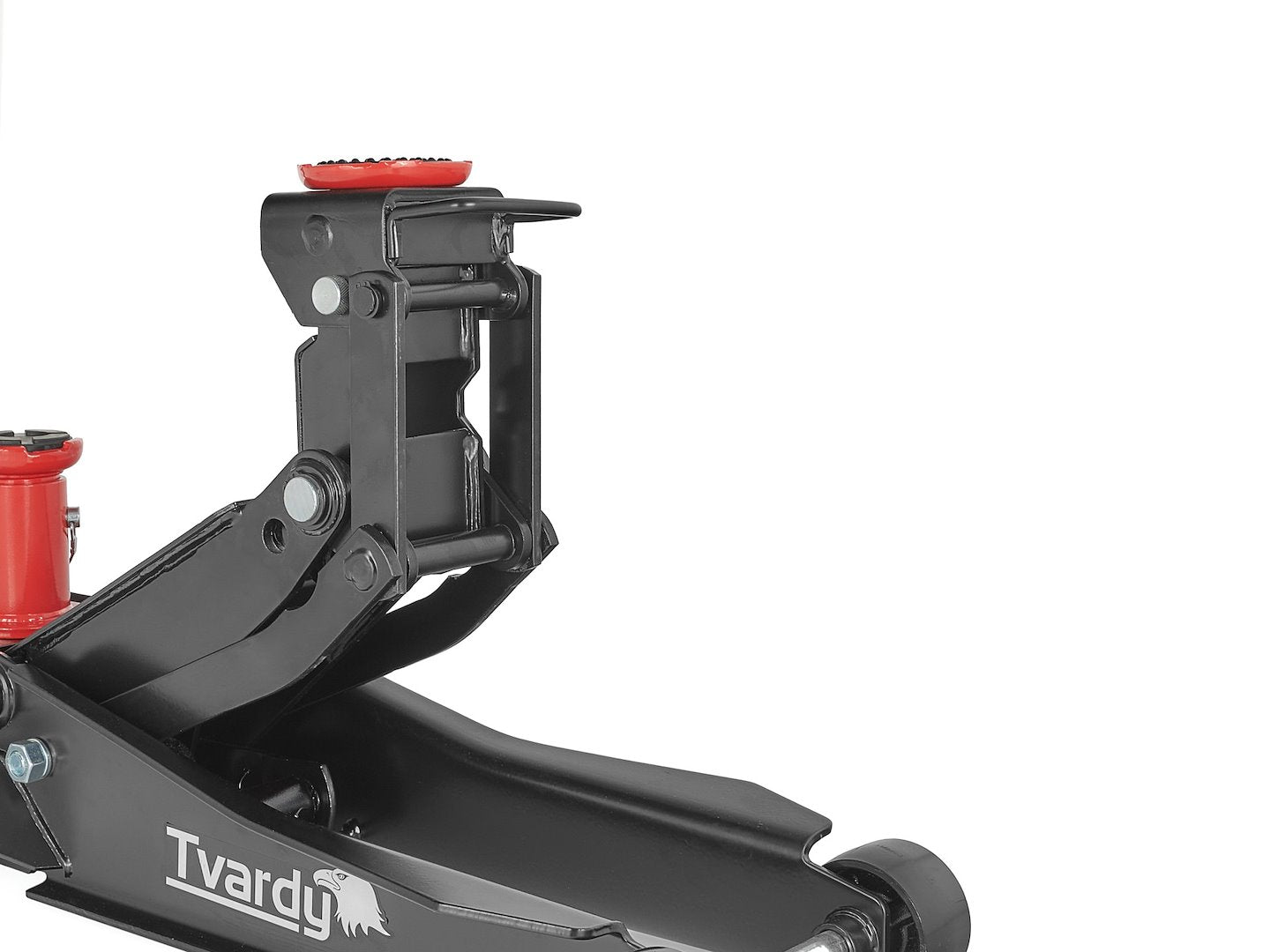 Cric sollevatore auto, martinetto idraulico professionale a carrello con profilo ribassato, 2/3 t, a doppio pistone, altezza di sollevamento 98–760 mm