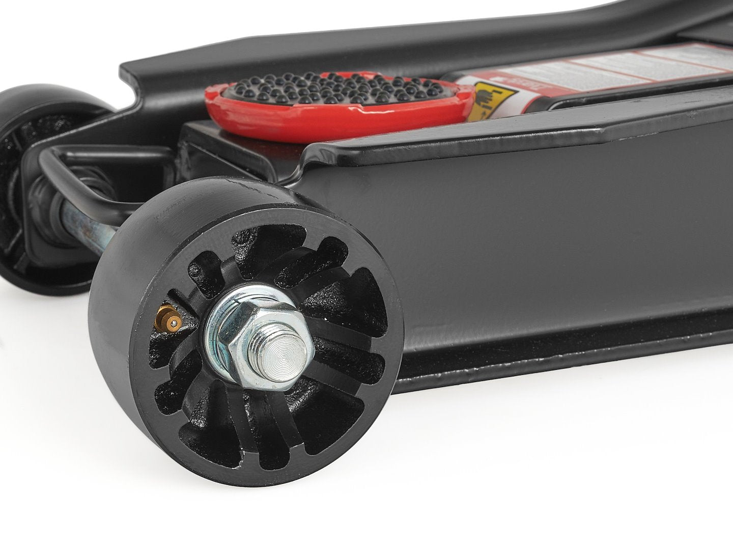 Cric sollevatore auto, martinetto idraulico professionale a carrello con profilo ribassato, 2/3 t, a doppio pistone, altezza di sollevamento 98–760 mm