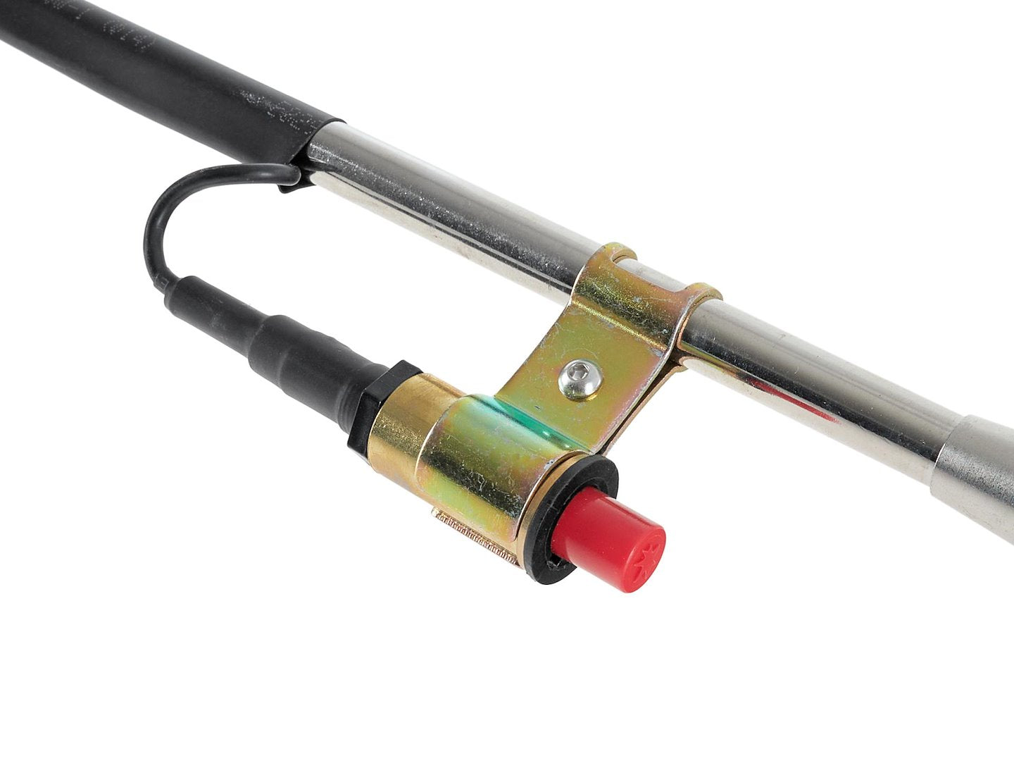 Saldatore/cannello bruciatore a gas con leva 70 cm e tubo 5 m, diametro becco: 57 mm interno, esterno 60 mm Geko kit saldatura