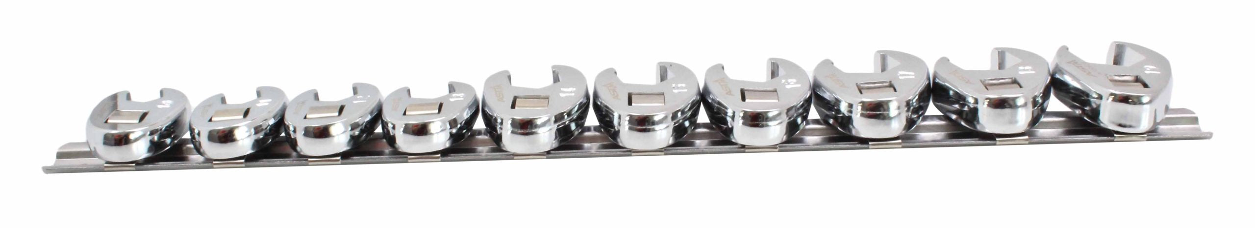 Set di chiavi metriche per dadi svasati, 10–19 mm 3/8