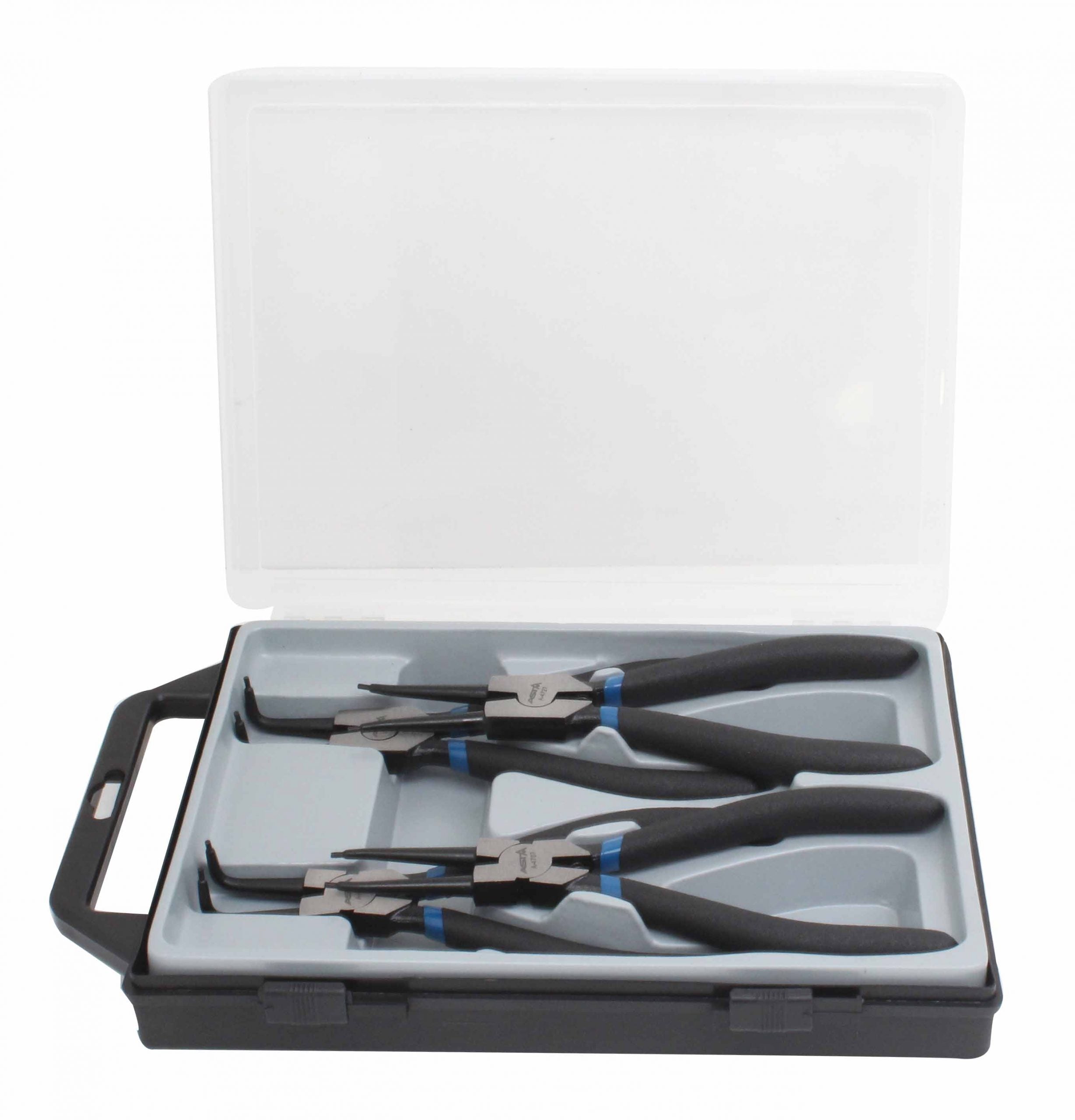 Serie di pinze per anelli Seeger, set di pinze per anelli di sicurezza, pinza per seeger, Asta