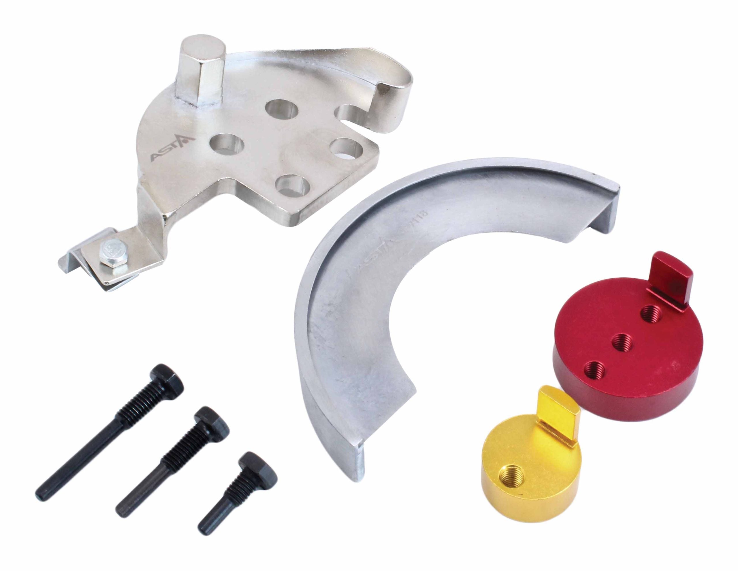 Set di utensili per montaggio cinghie trapezoidali scanalate e cinghie elastiche