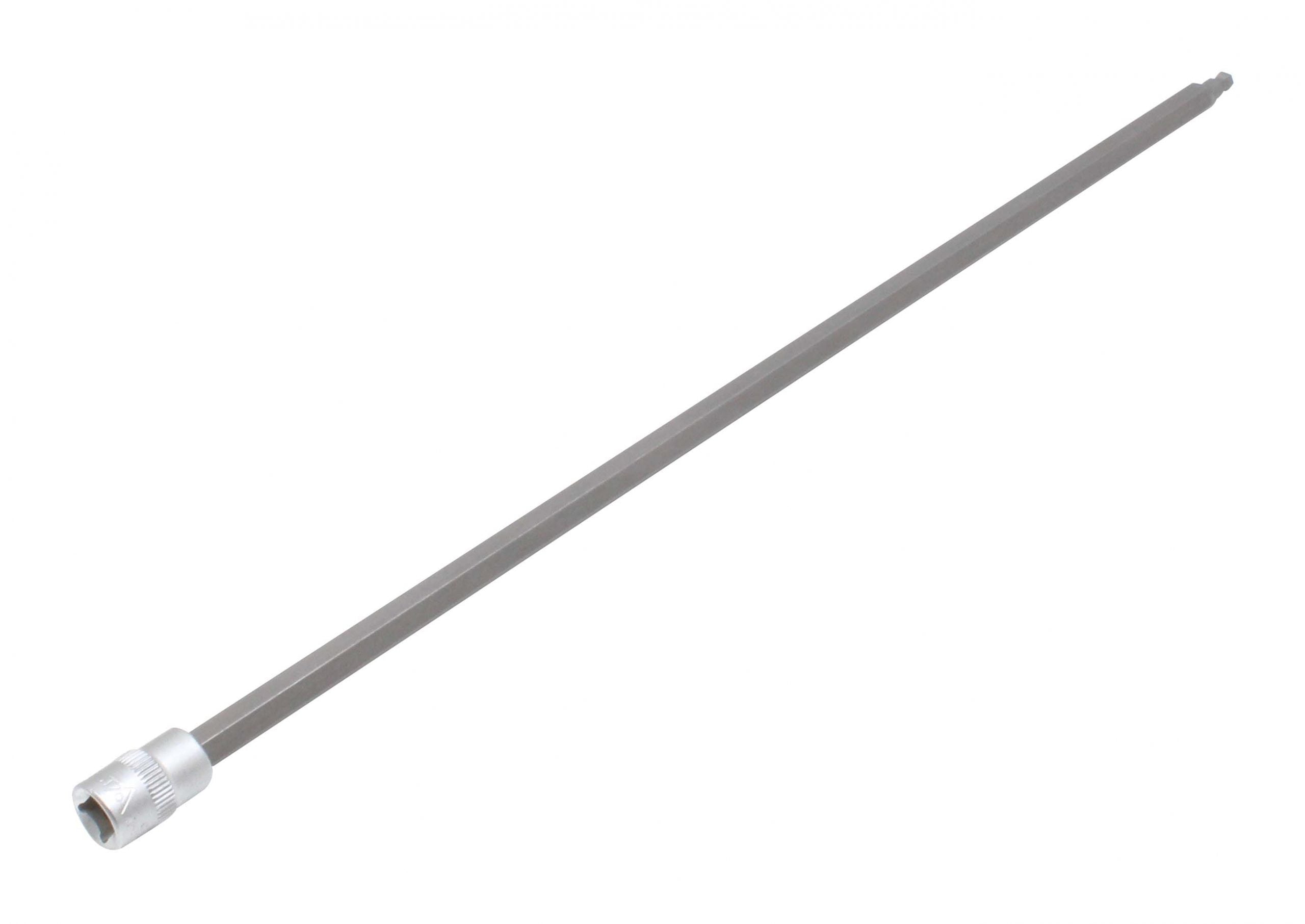 Inserto extra lungo 300 mm esagonale con sfera 4 mm 1/4 per montaggio/smontaggio sensore PMS VW Audi motori diesel 2.0