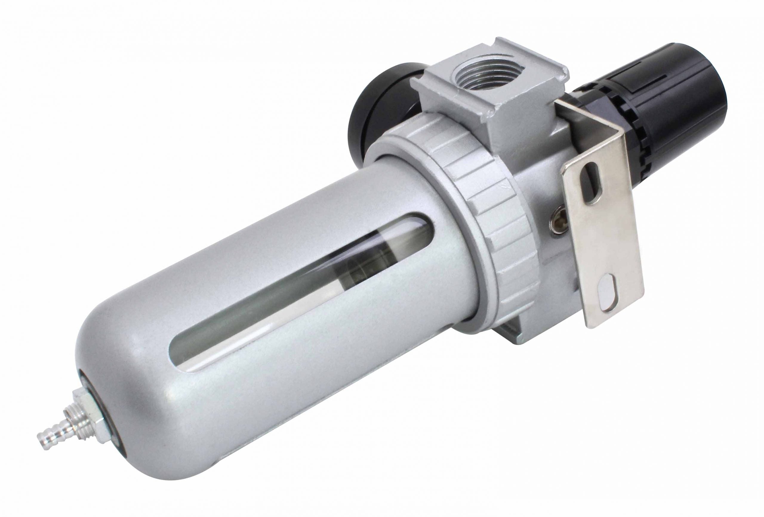 Filtro aria con regolatore di pressione del separatore d'acqua, regolatore del compressore d'aria con valvola di riduzione della pressione e manometro, accessorio per utensili pneumatici, 1/2 Satra