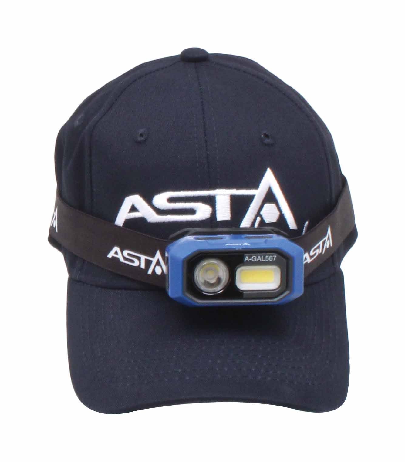 Torcia lampada frontale con batteria a LED COB ,480 lumen