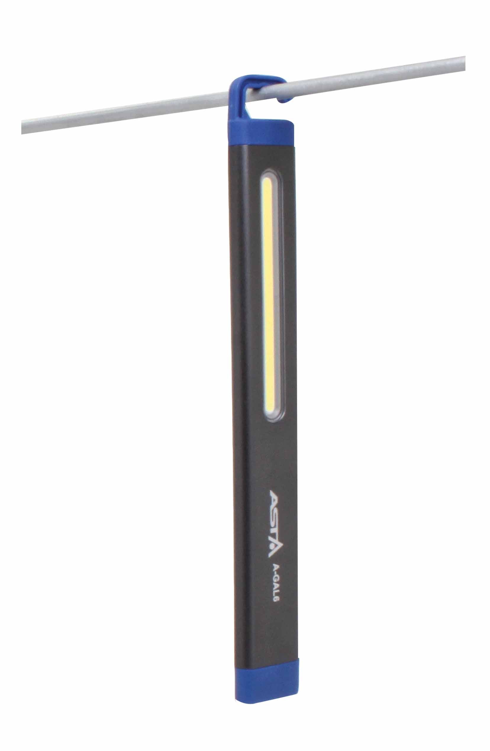 Luce LED COB, magnetica ricaricabile, luce LED lampada per officina, dimmerabile, ultrasottile, 360 lumen Asta