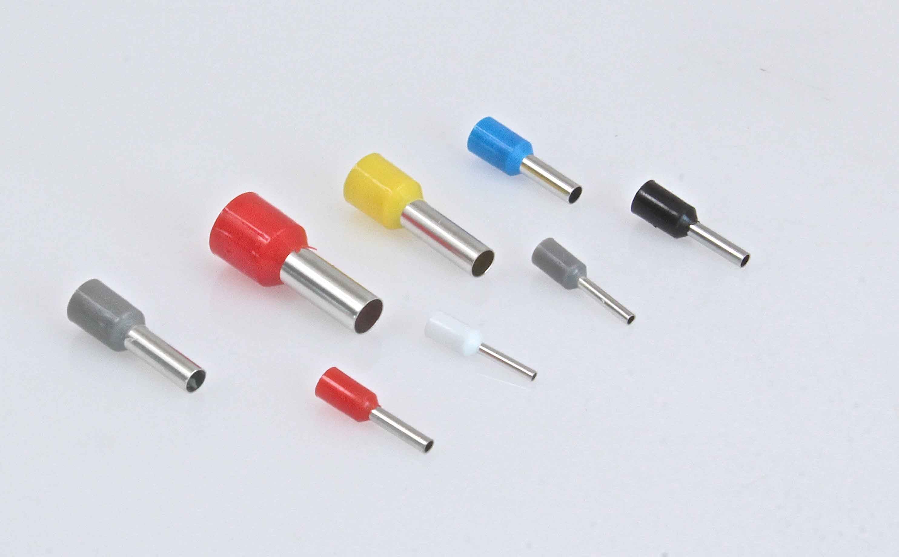 1200 pezzi puntalini doppi, set di capicorda a doppia estremità, con scatola per capicorda, set di capicorda isolanti, set di capicorda per il collegamento dei cavi, assortimento capicorda isolati
