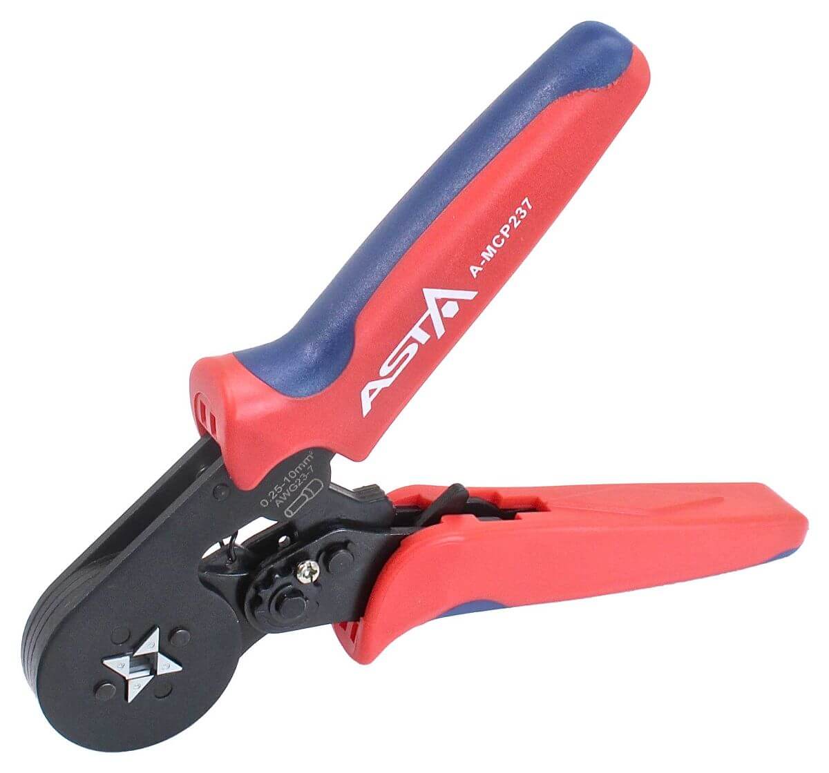 Pinza crimpatrice per connettori auto da 0.25-10 mm