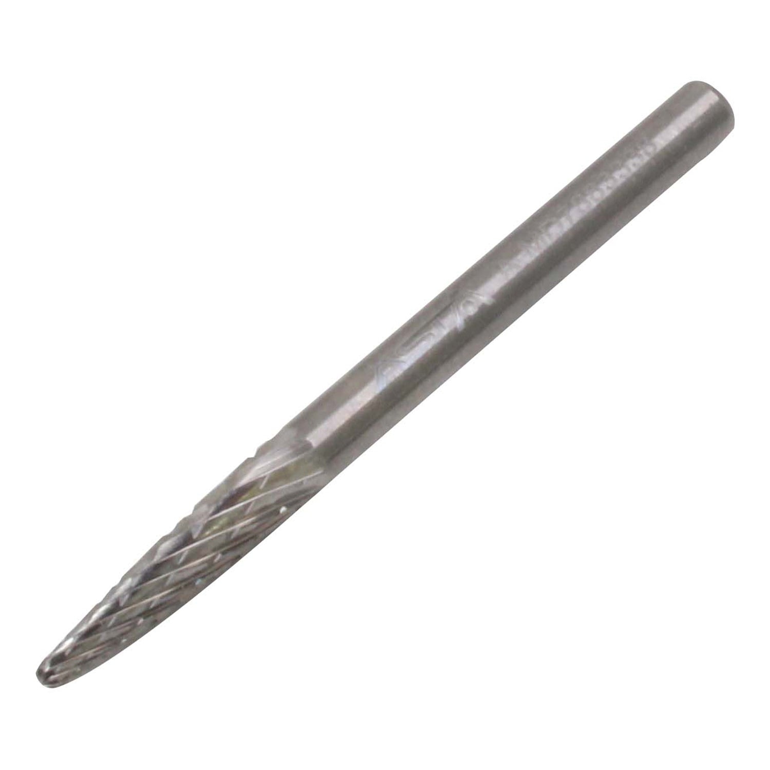 Fresa in carburo pieno, in metallo duro per smerigliatrice pneumatica, intaglio su legno, lucidatura metalli, plastica, incisione, foratura, RBF 3 × 38