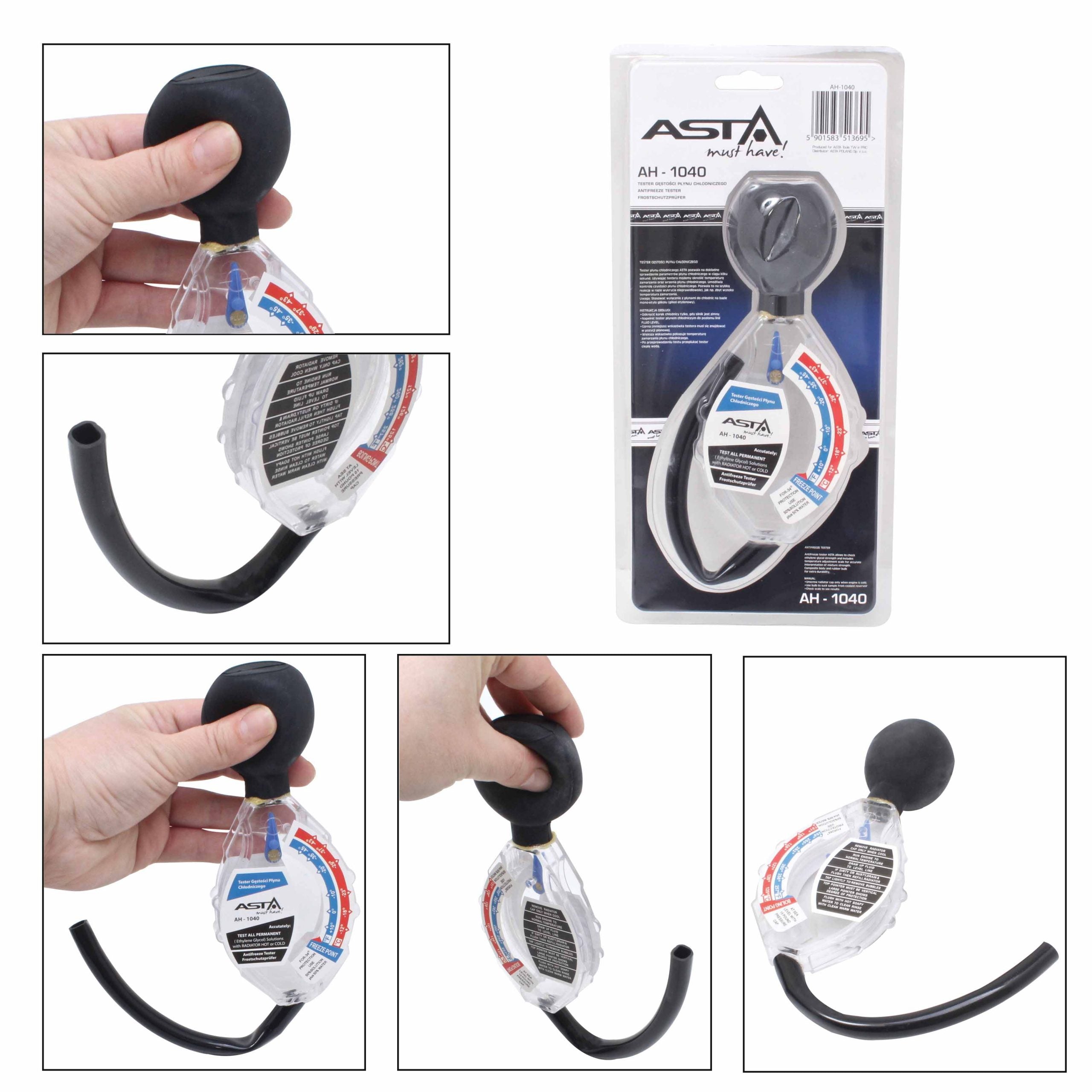 Tester antigelo, densimetro antigelo, misuratore antigelo auto