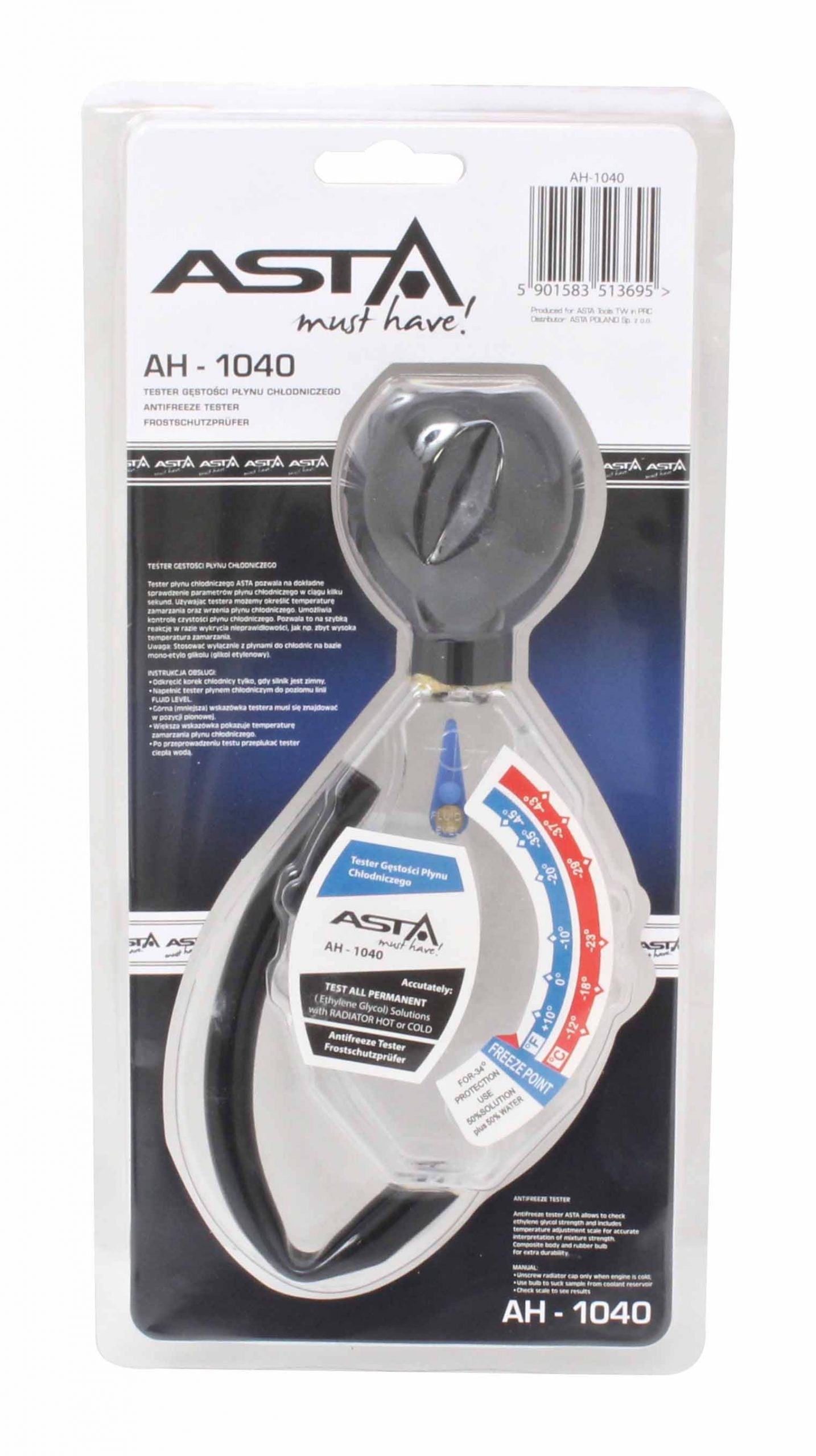 Tester antigelo, densimetro antigelo, misuratore antigelo auto