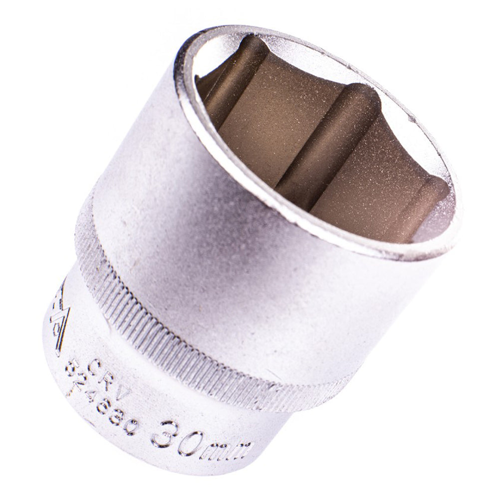 Chiave a bussola corta bi-esagonale da 1/2", 30 mm