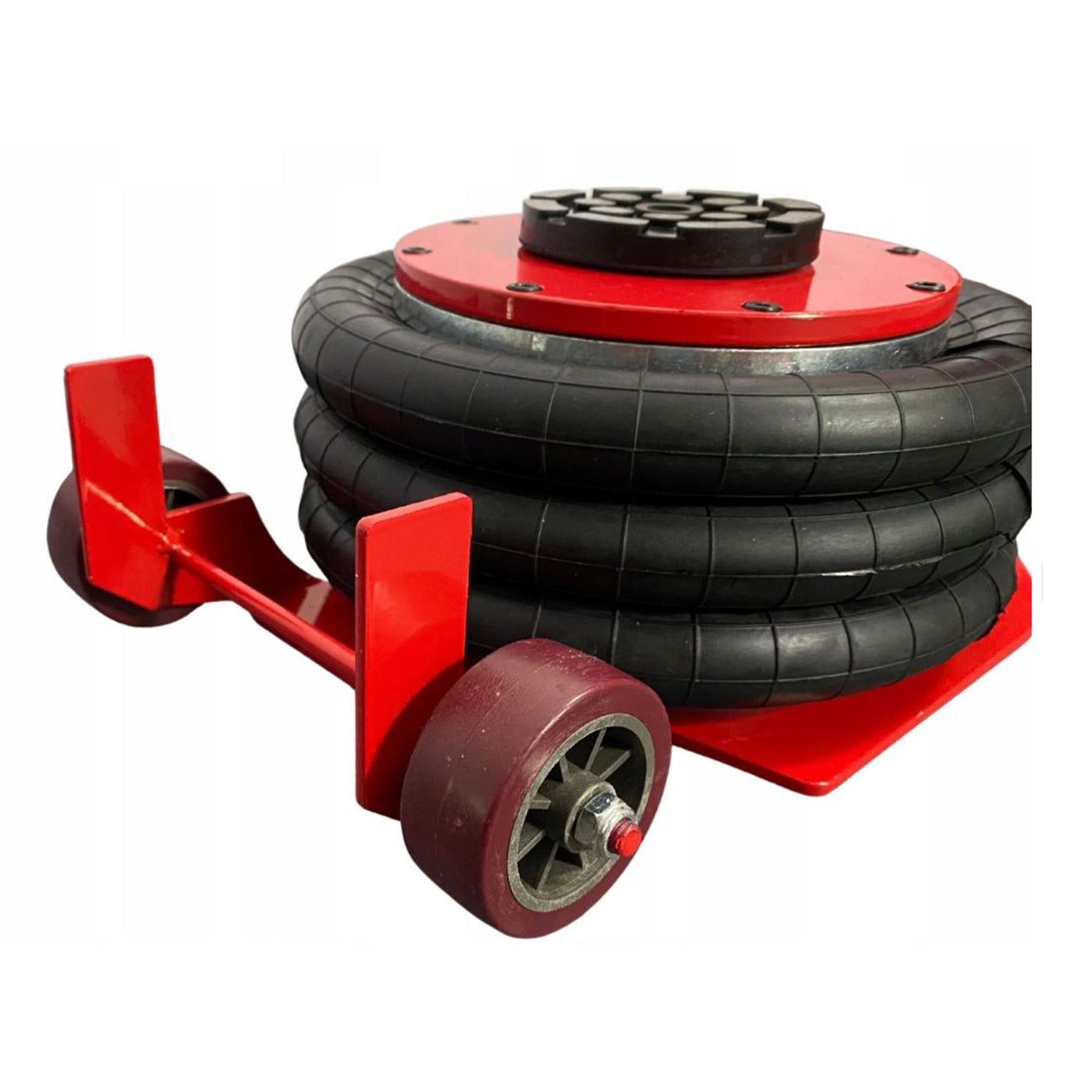 Cric ad aria compressa, 3 tonnellate/3000 kg, cric airbag, sollevamento 150–500 mm, cric pneumatico da sollevamento pneumatico con maniglia per auto, garage, Invento