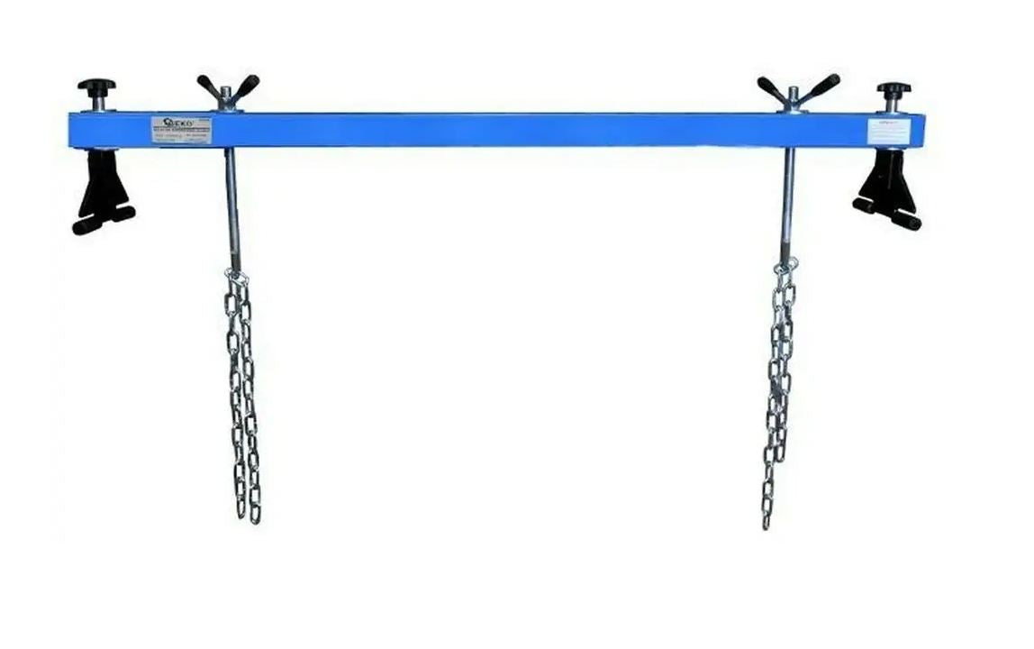 Ponte motore con portata max di 500 kg, traversa per sollevamento per riparazioni di motori, barra traversa supporto manuale motore ponte motore