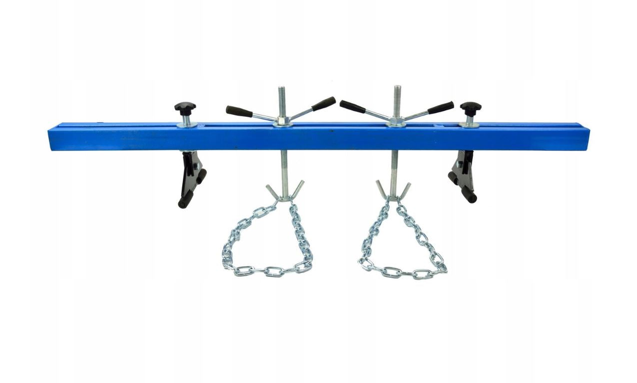 Ponte motore con portata max di 500 kg, traversa per sollevamento per riparazioni di motori, barra traversa supporto manuale motore ponte motore