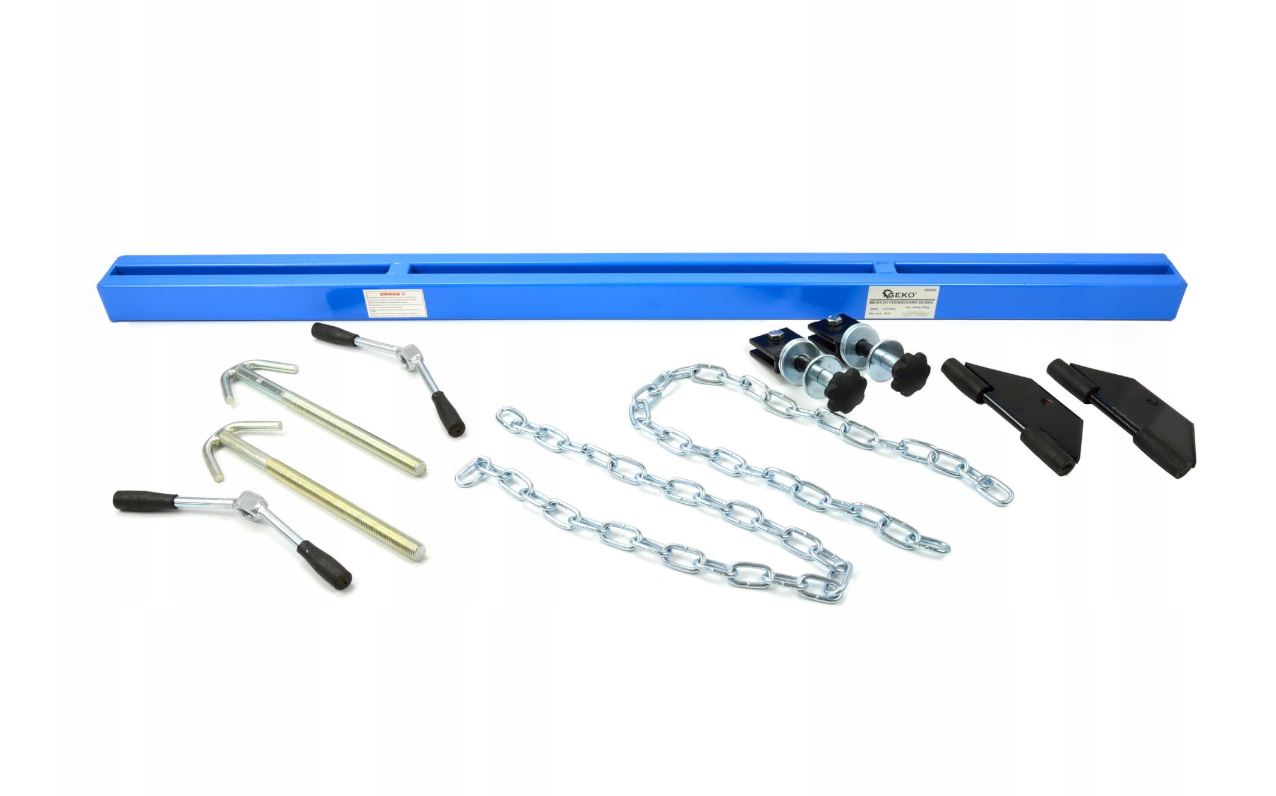 Ponte motore con portata max di 500 kg, traversa per sollevamento per riparazioni di motori, barra traversa supporto manuale motore ponte motore