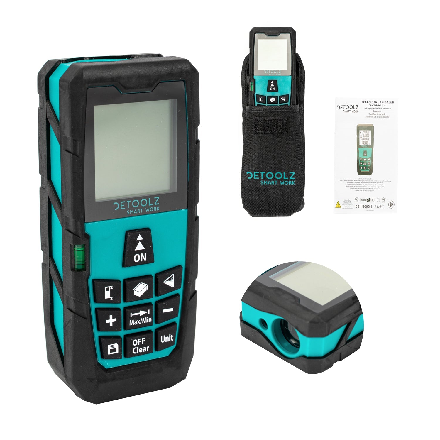 Telemetro laser 0-60 m MS-60A ,telemetro digitale Detoolz