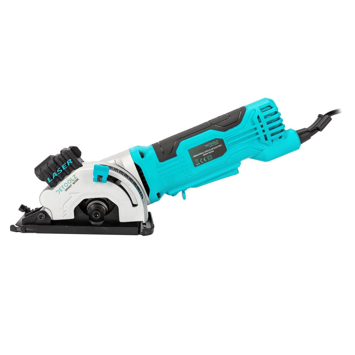 Sega circolare elettrica a mano 3500 rpm 480 w Detoolz