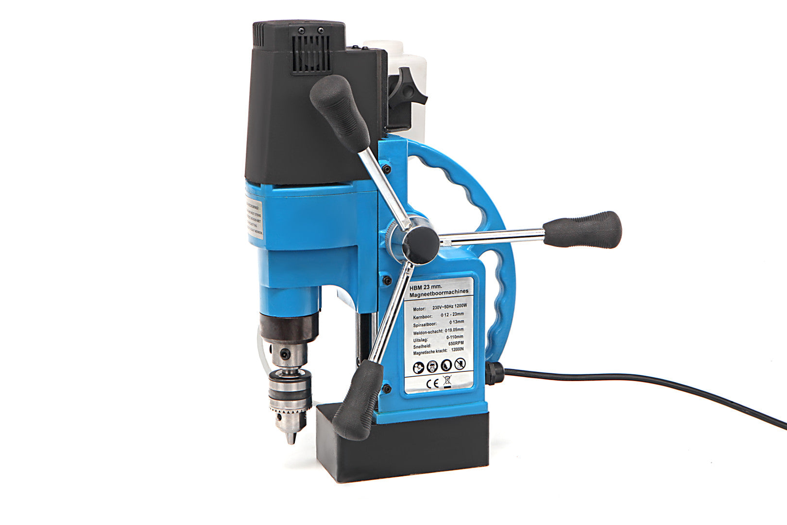 Trapano con base magnetica