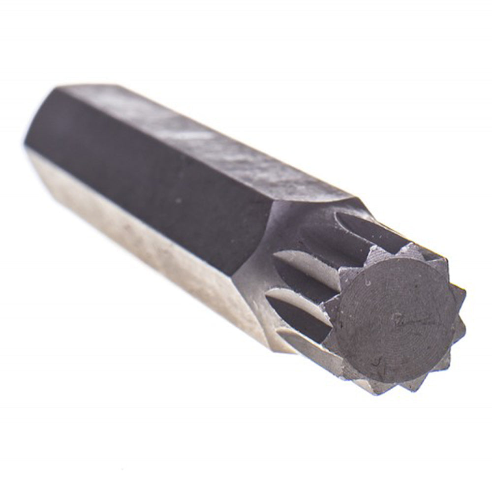 Inserto lungo 10 mm per avvitatori giraviti lunghezza 75 mm, acciaio