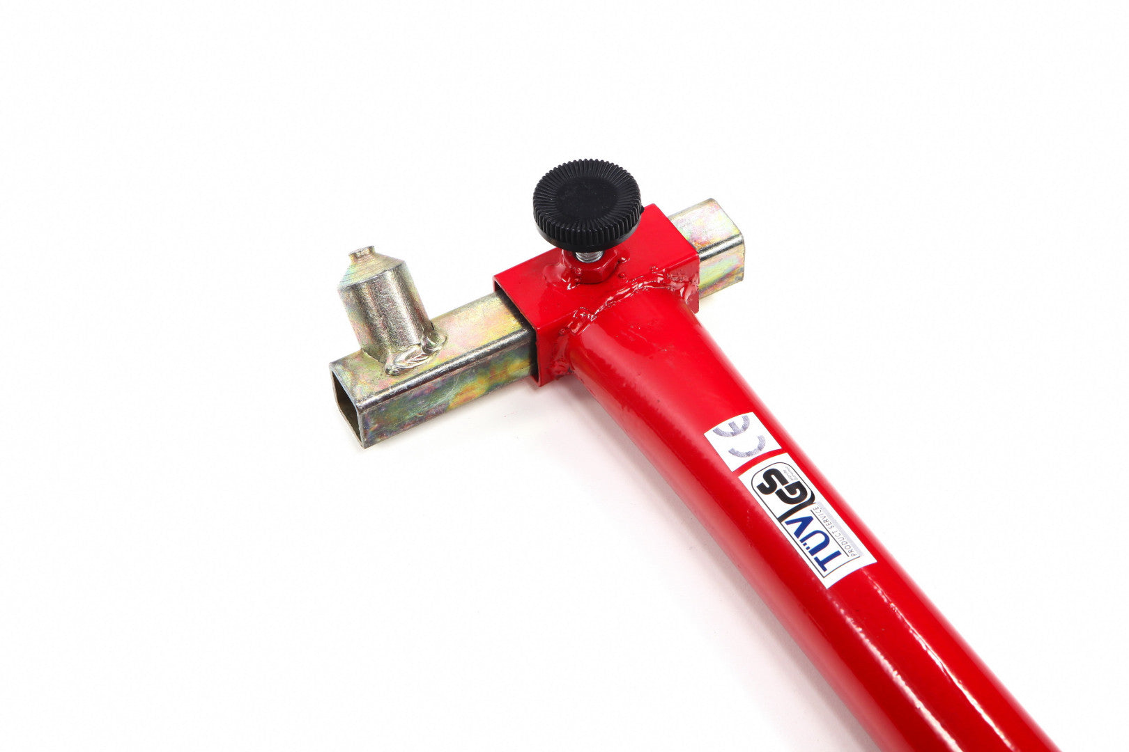 Cavalletto per ruote anteriori per il sollevamento della moto bici garage capacità carico max. 100kg, cavalletto supporto per moto bici da officina adatto testa della forcella a doppia u + l, Premium HBM Machines Olanda