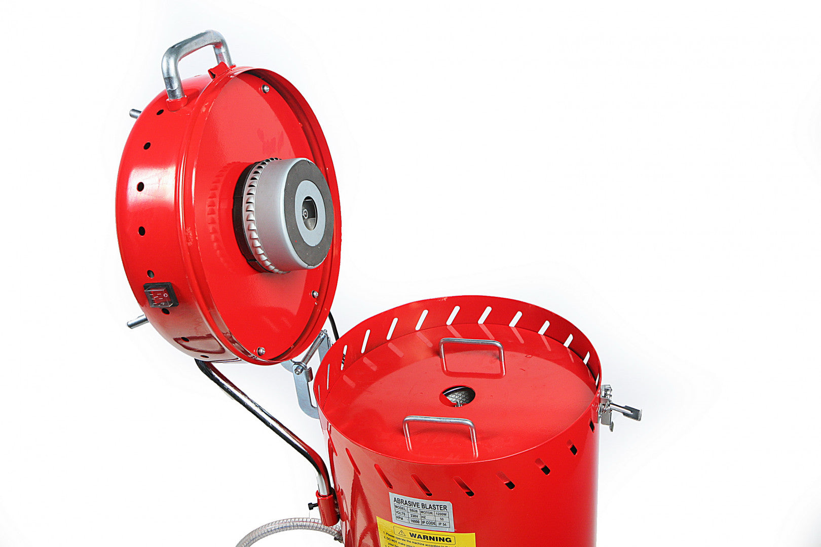 Sabbiera a vuoto 105 l, controllo polvere e riciclo abrasivi 1 200 w, per esterno