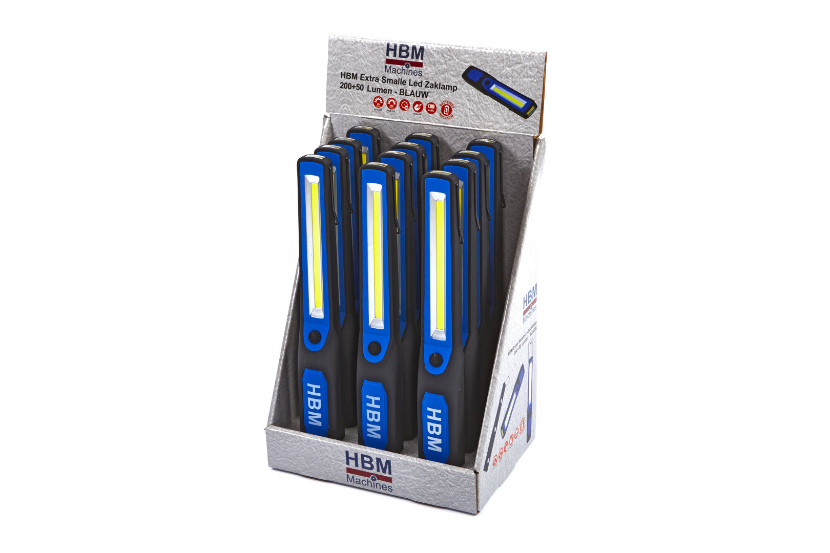 Luce LED COB, magnetica, luce LED lampada per officina, casa, 250 lm