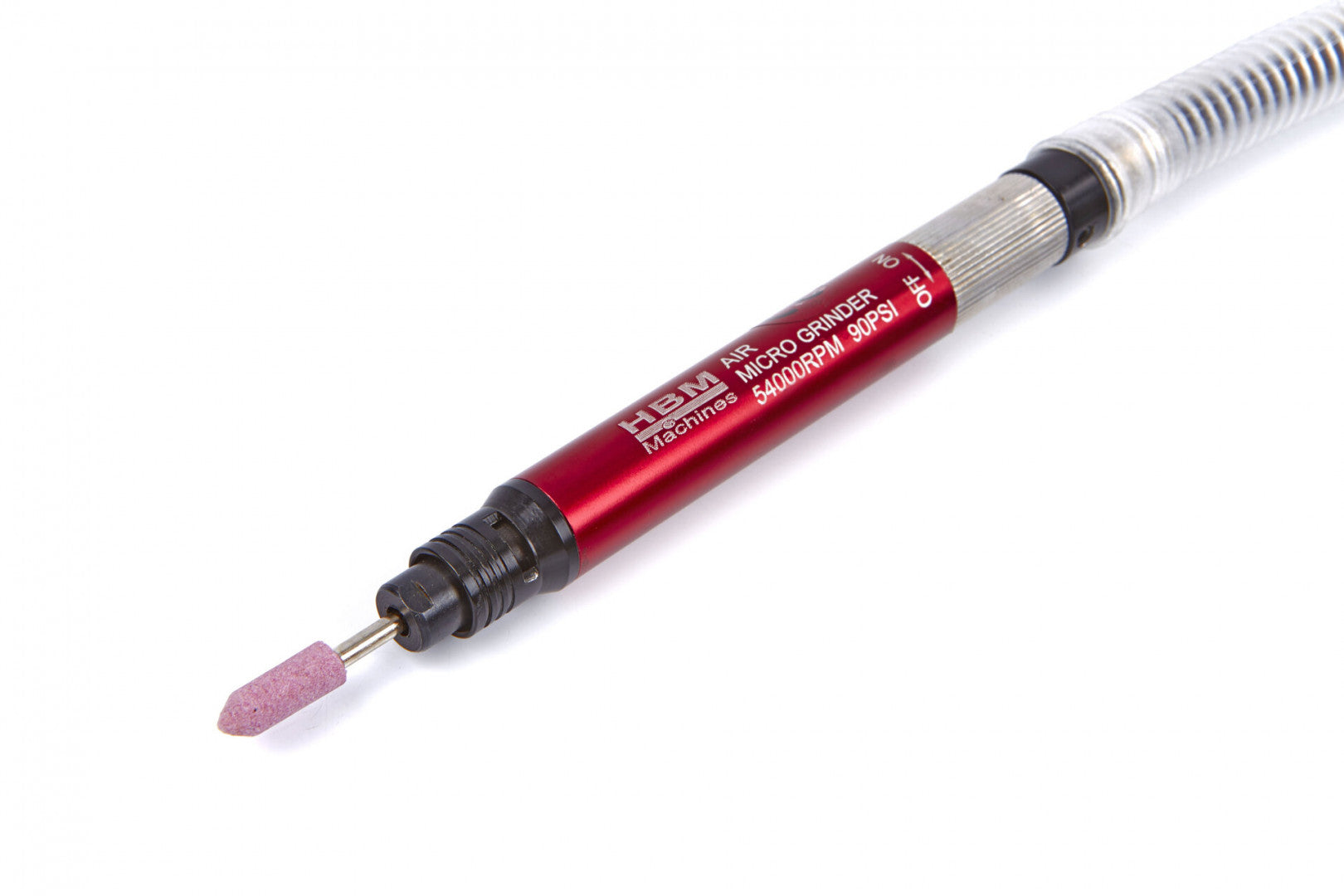 Micro smerigliatrice pneumatica, smerigliatrice a matita ad aria, 58.000rpm mini smerigliatrice a penna dritta ad alta velocità con chiave per lucidatura, incisione e taglio vari metalli, 6 bar