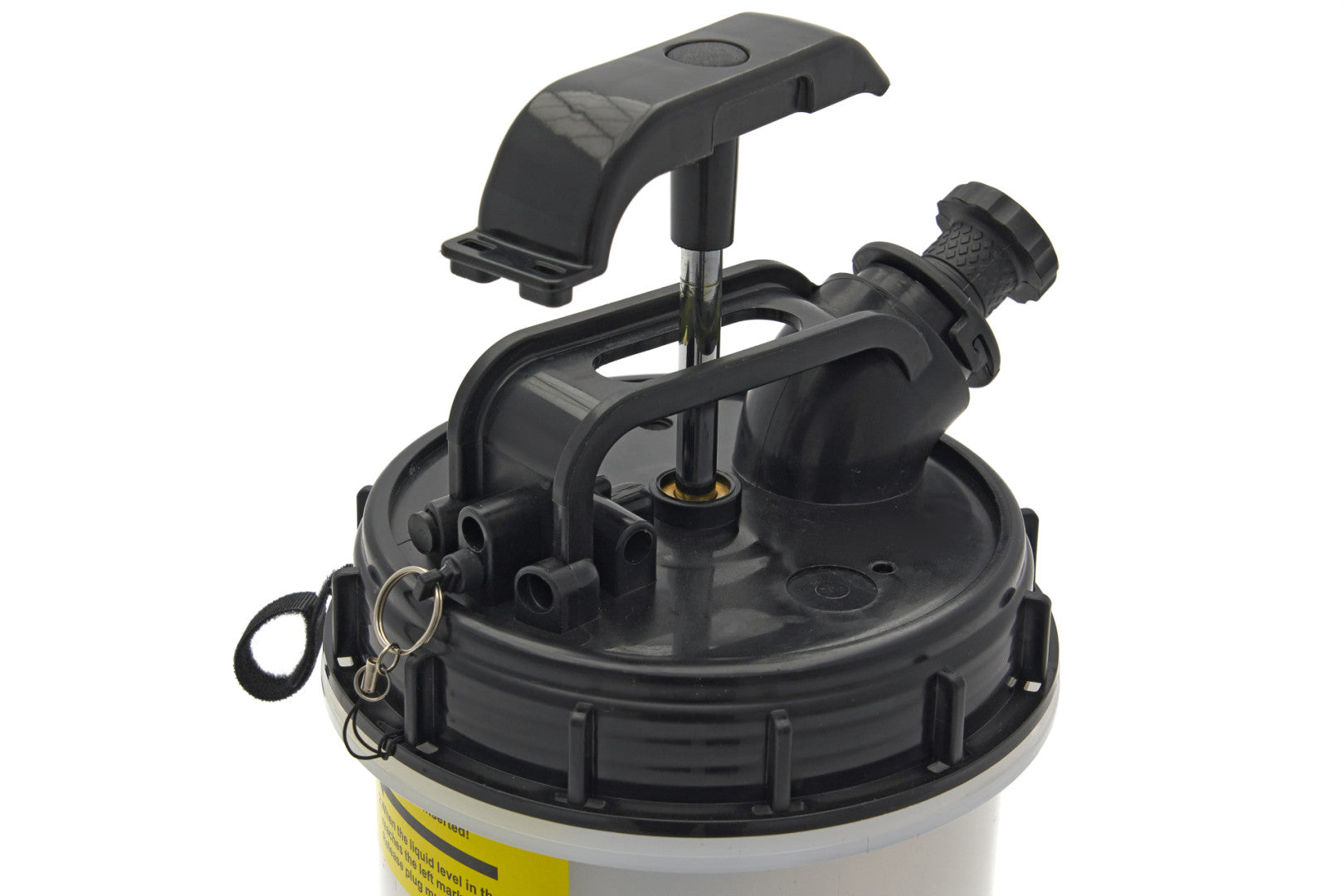 Pompa manuale travaso gasolio e altri liquidi, 6 l, Hbm