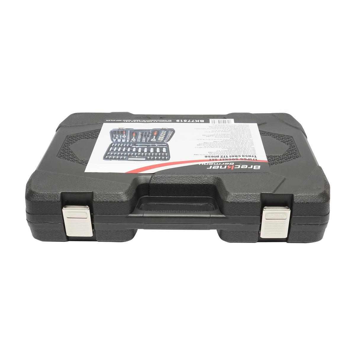 Valigetta utensili professionale 172 pezzi, serie di chiavi a bussola, torx cricchetti, prolunghe, kit attrezzi per auto, officina fai-da-te