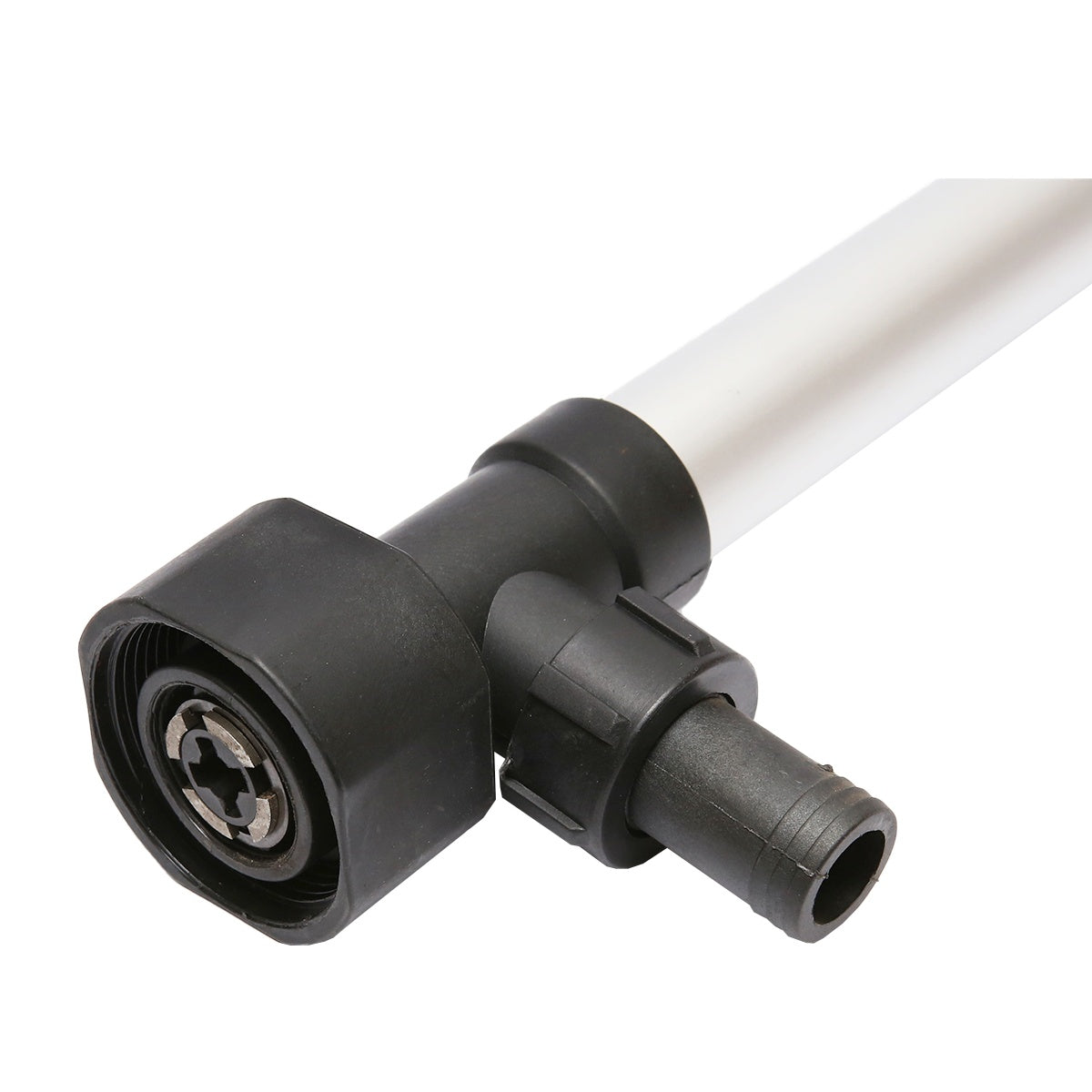 Pompa elettrica per fusti d'olio, con tubo di aspirazione telescopico, pompa travaso gasolio 220V, portata 60-80 l/min, pompa elettrica portatile, per casa, fattoria e cantiere