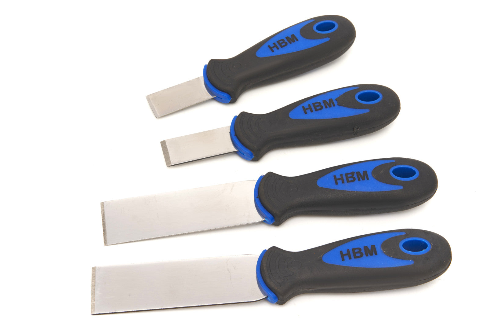 Set spatole in acciaio inossidabile,4 pezzi Hbm